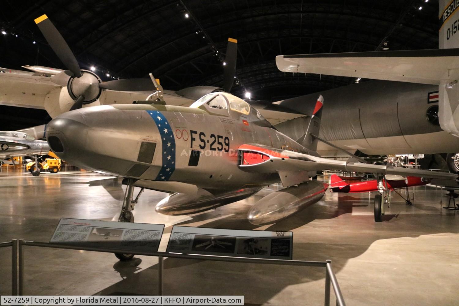 52-7259, Republic RF-84K-17-RE Thunderflash C/N 221, RF-84K