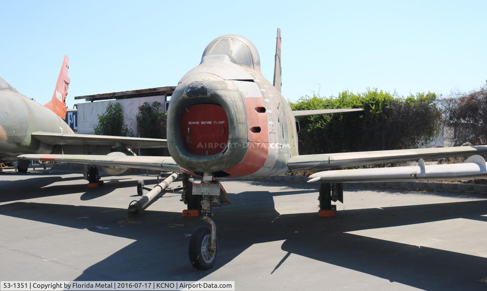 53-1351, 1953 North American QF-86H Sabre C/N 203-123, QF-86H