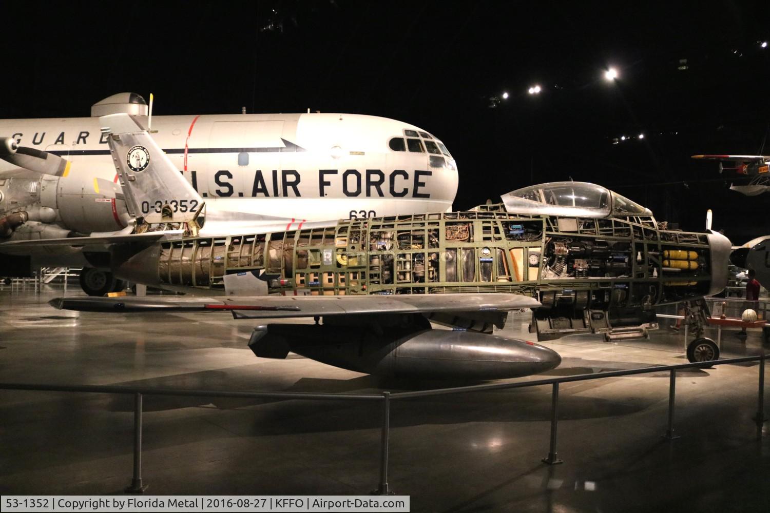 53-1352, 1953 North American F-86H-10-NH Sabre C/N 203-124, F-86H