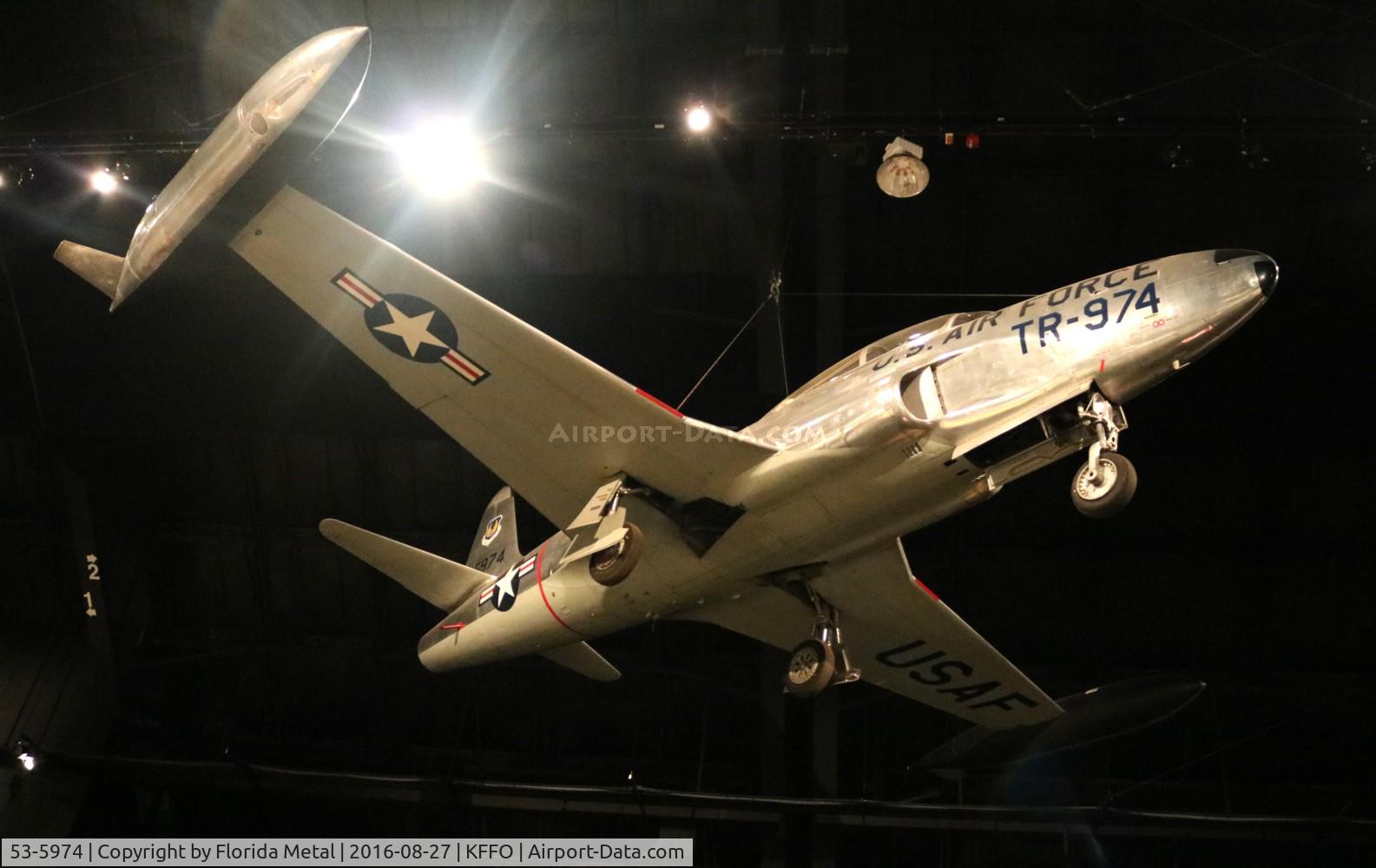 53-5974, 1953 Lockheed T-33A-5-LO Shooting Star C/N 580-9456, T-33A