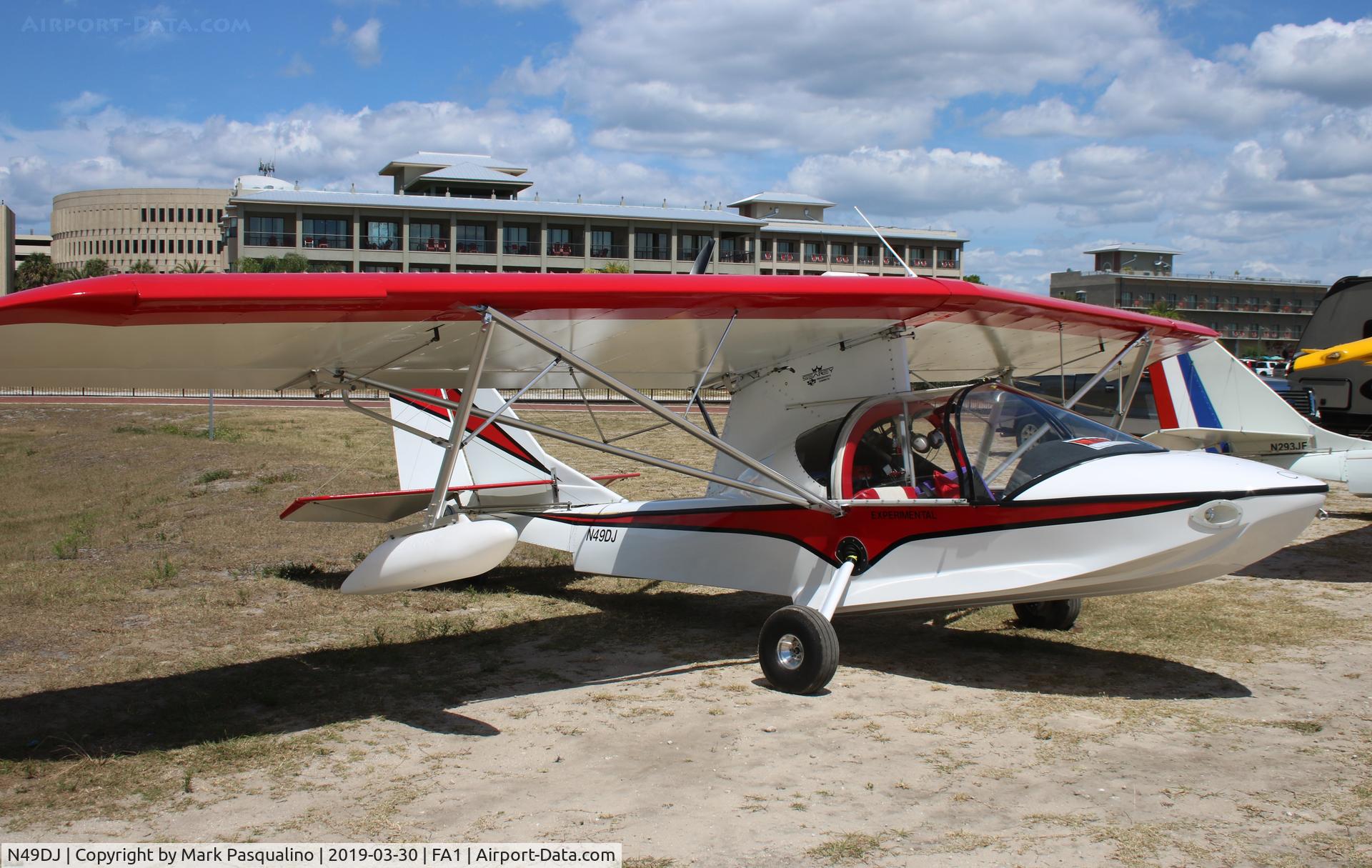 N49DJ, 2007 Progressive Aerodyne Searey C/N DK415C, Searey