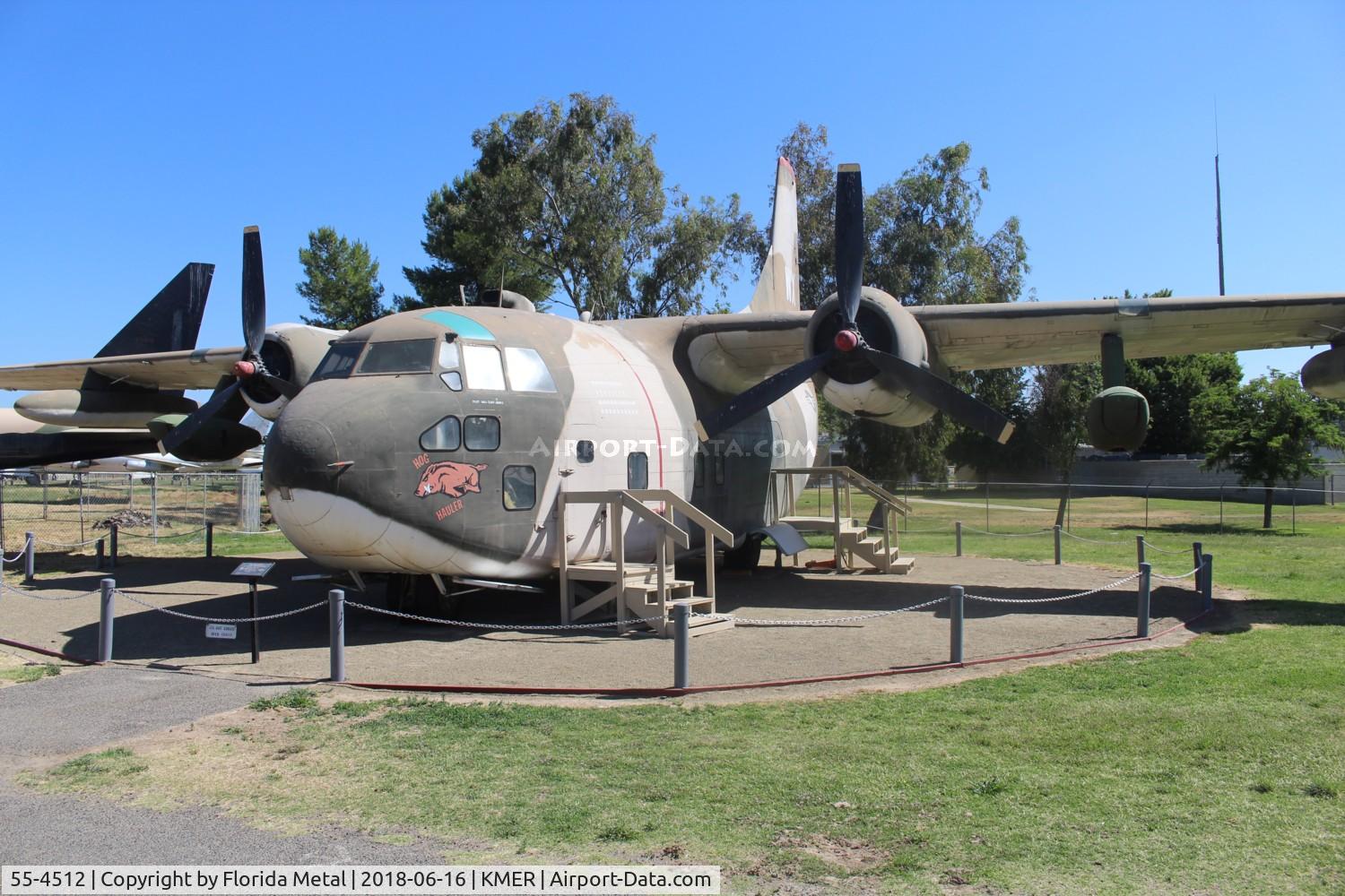 55-4512, 1955 Fairchild C-123K Provider C/N 20173, C-123K