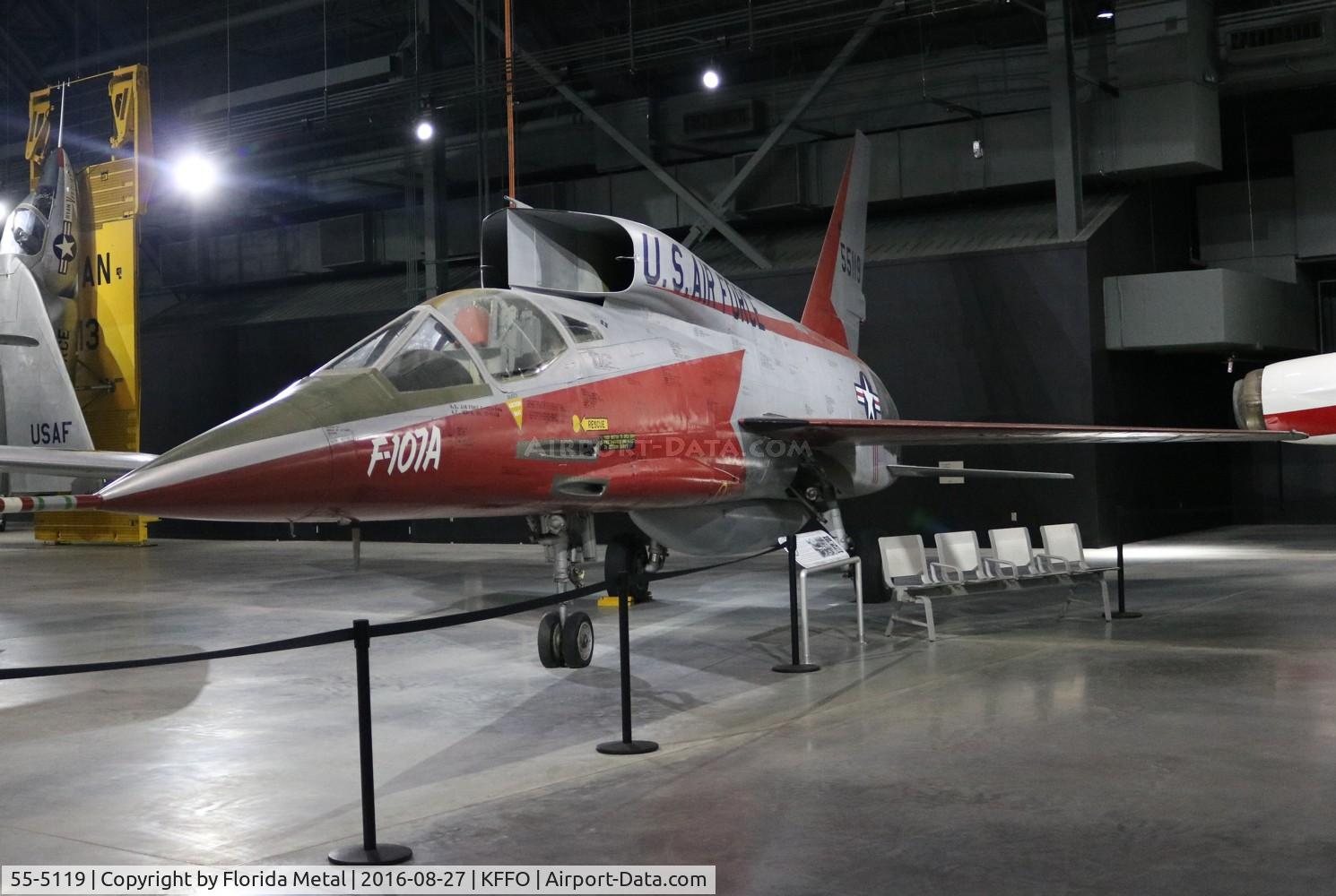 55-5119, 1955 North American F-107A C/N 212-2, F-107A