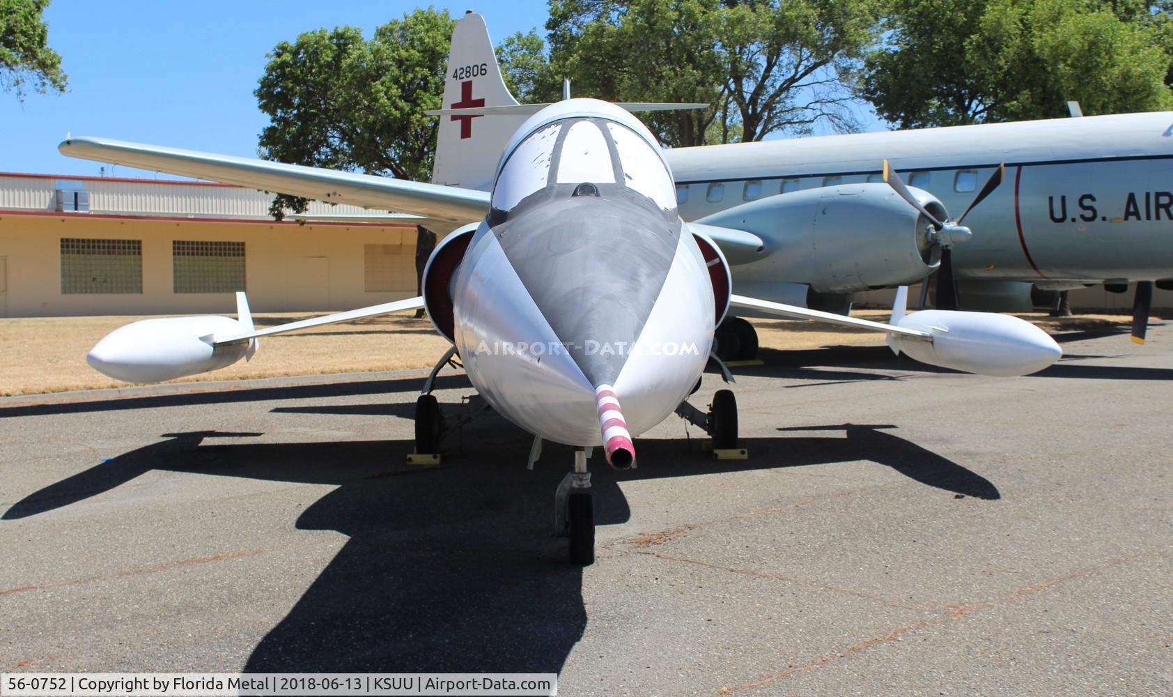 56-0752, 1956 Lockheed F-104A Starfighter C/N 183-1040, F-104A
