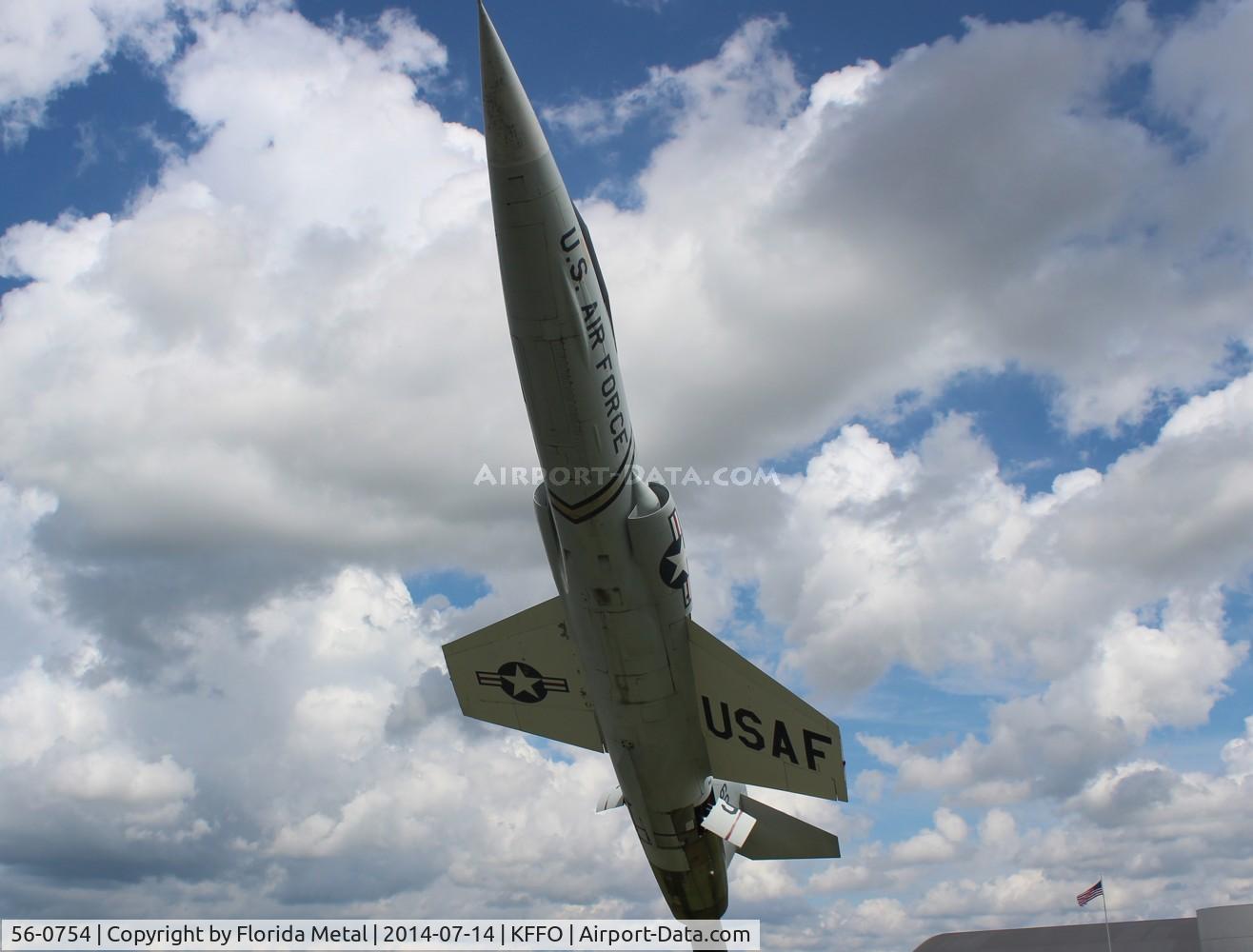 56-0754, 1956 Lockheed F-104A Starfighter C/N 183-1042, F-104A