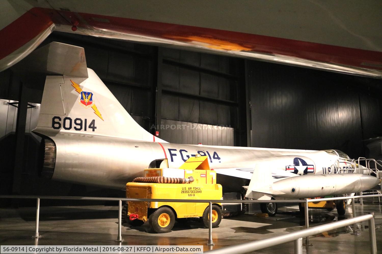 56-0914, 1956 Lockheed F-104C Starfighter C/N 383-1202, F-104C
