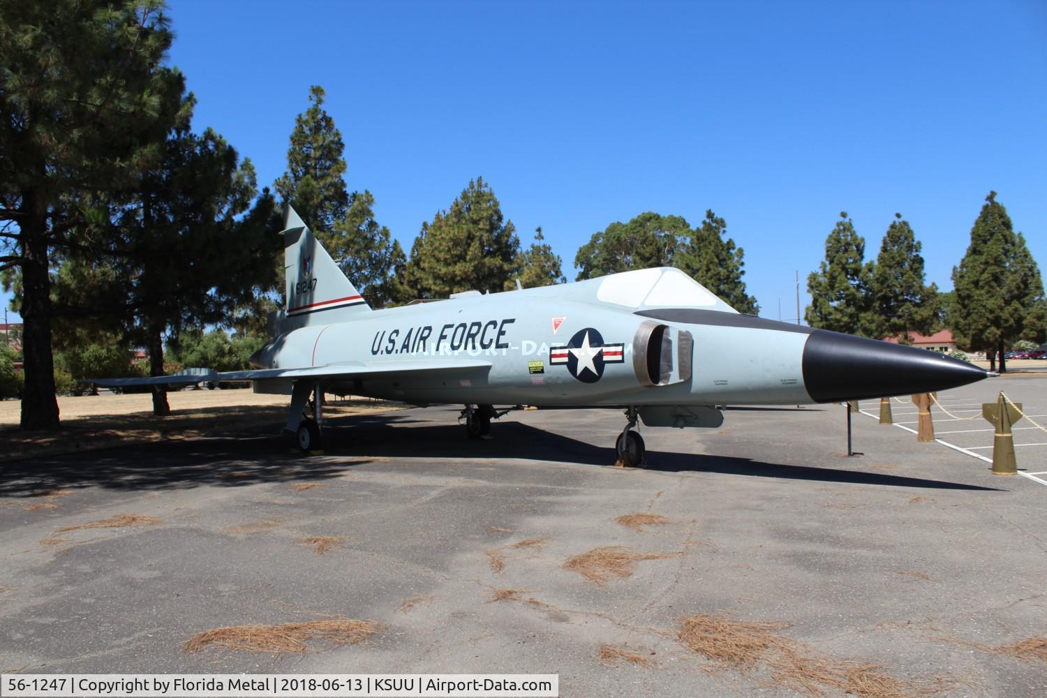56-1247, 1956 Convair F-102A Delta Dagger C/N 8-10-464, F-102A