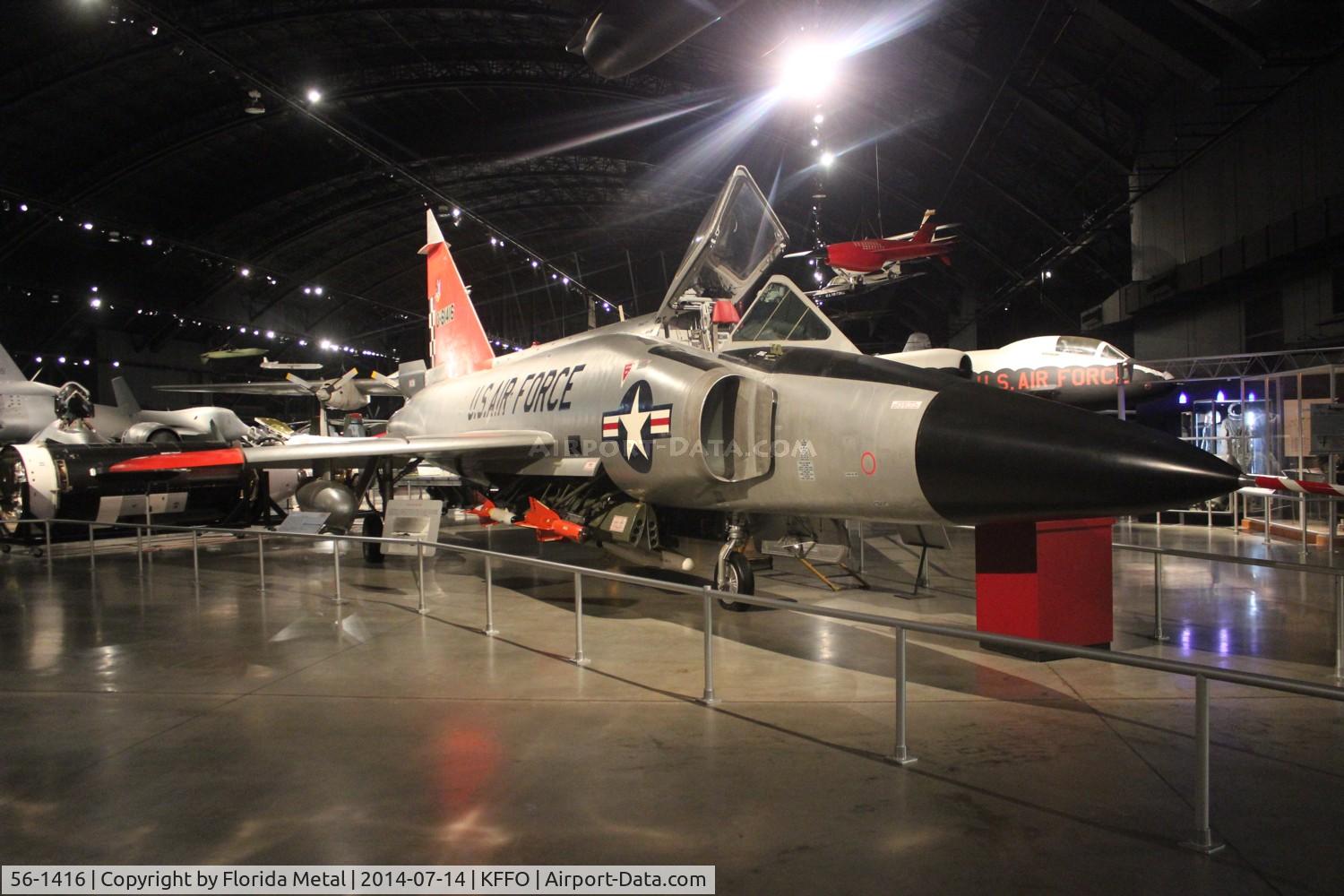 56-1416, 1956 Convair F-102A Delta Dagger C/N 8-10-363, F-102A