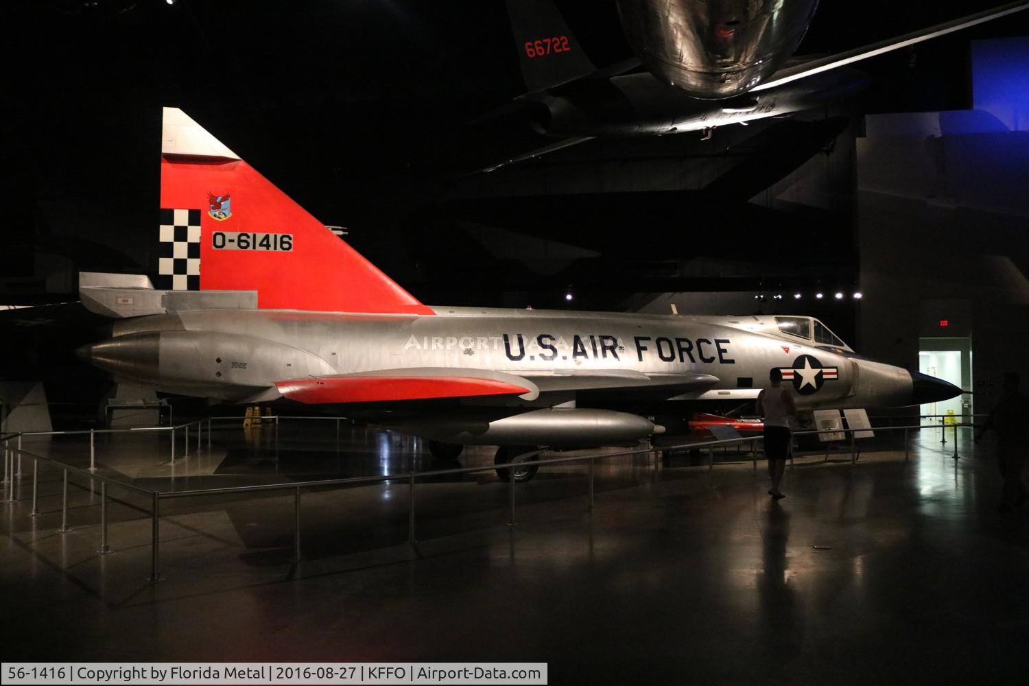 56-1416, 1956 Convair F-102A Delta Dagger C/N 8-10-363, F-102A