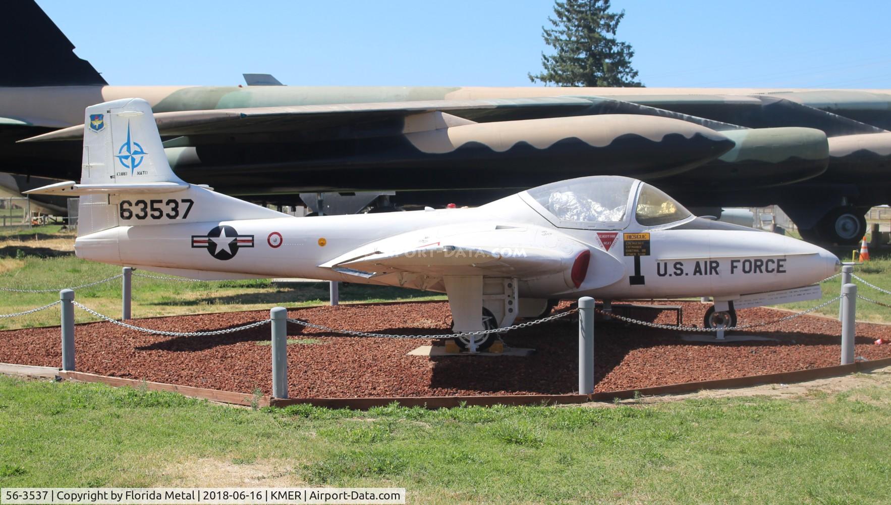 56-3537, 1956 Cessna T-37B Tweety Bird C/N 40109, T-37B