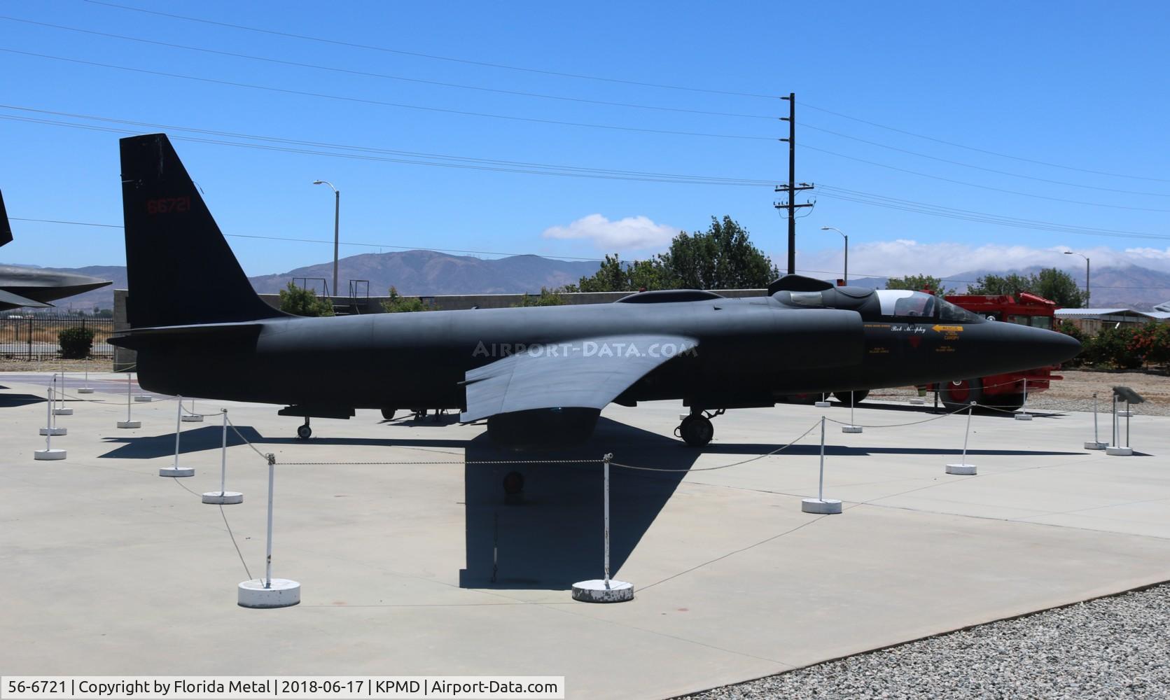56-6721, 1956 Lockheed U-2A C/N 388, Lockheed U-2A