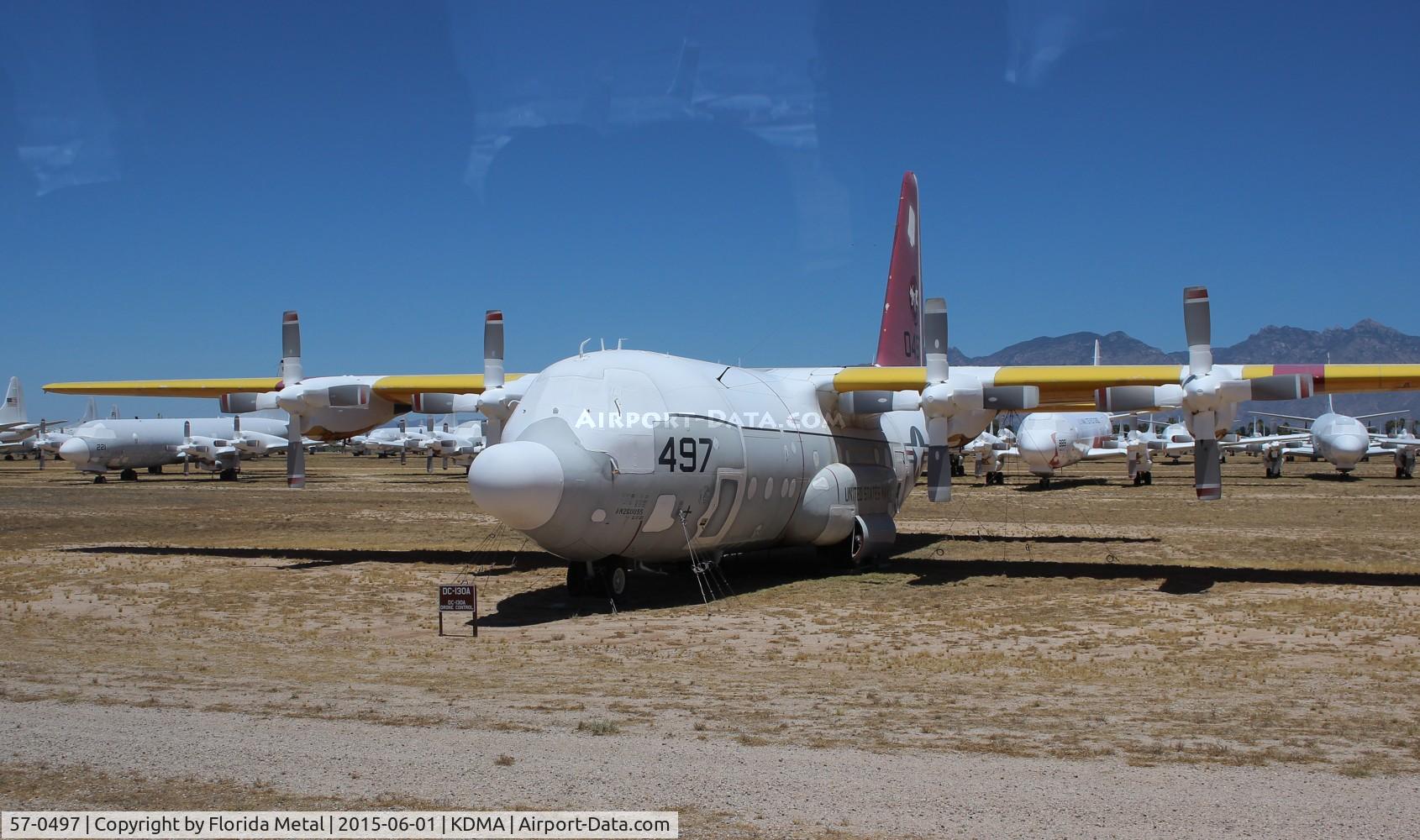 57-0497, 1957 Lockheed DC-130A Hercules C/N 182-3204, DC-130A