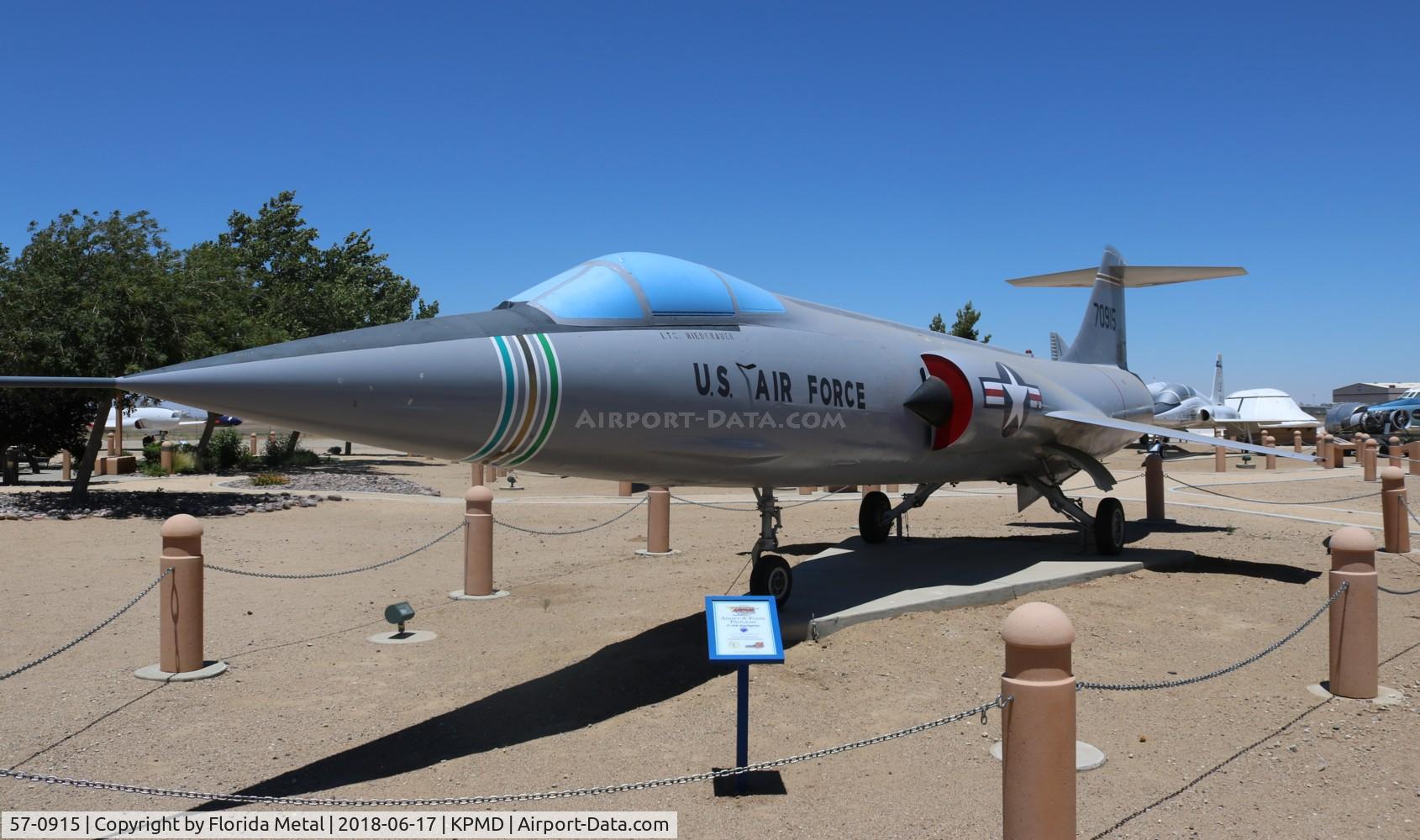 57-0915, Lockheed F-104C Starfighter C/N 383-1232, F-104C