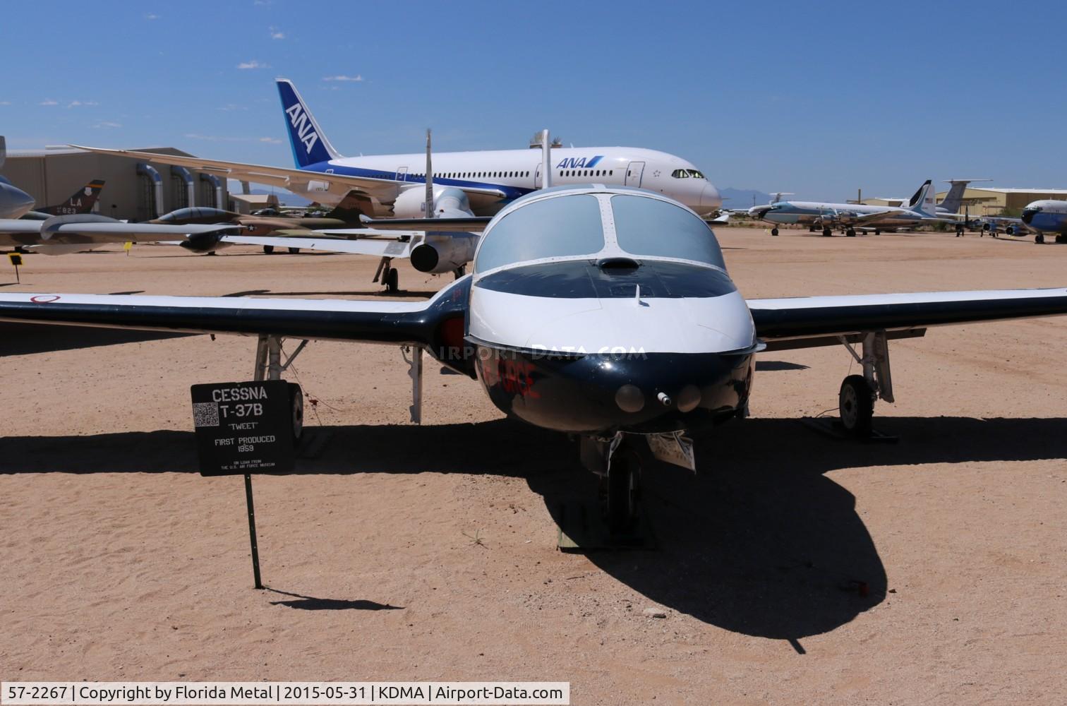 57-2267, 1957 Cessna OT-37B Tweety Bird C/N 40200, OT-37B