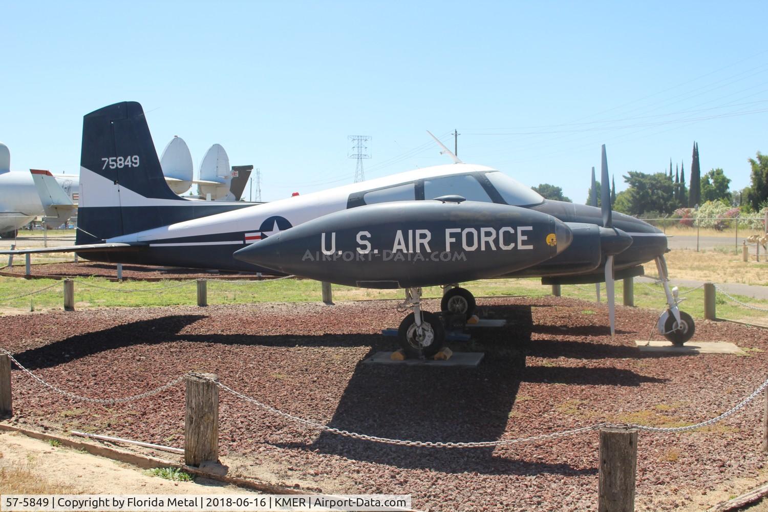 57-5849, 1957 Cessna U-3A Blue Canoe (310A) C/N 38004, U-3A Blue Canoe