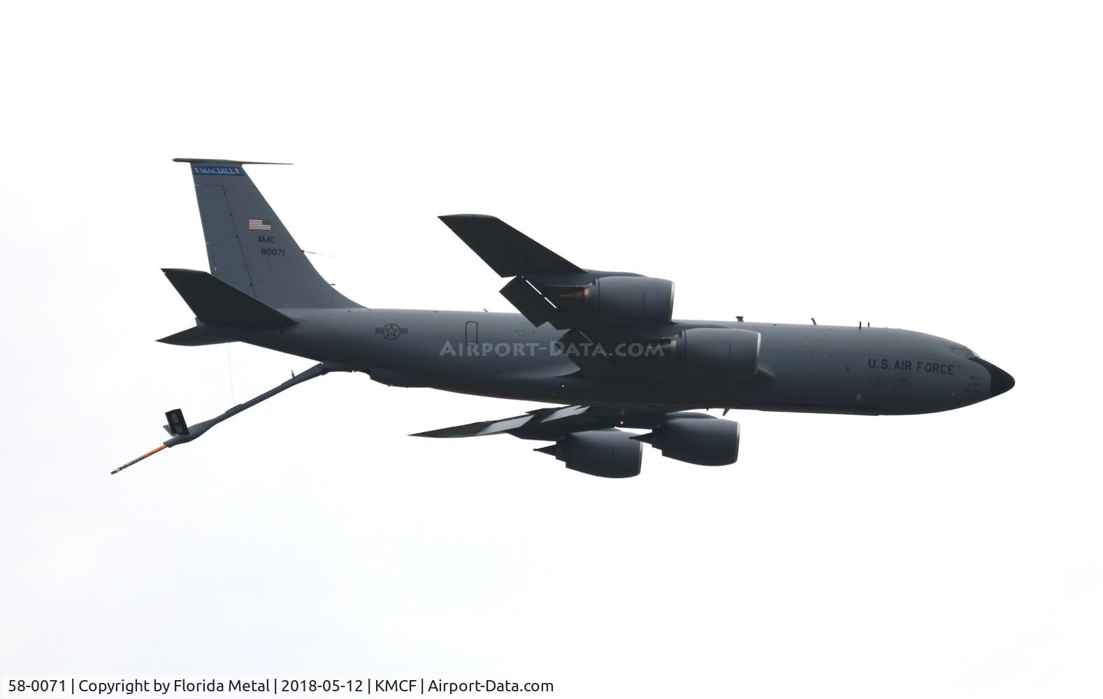58-0071, 1958 Boeing KC-135T Stratotanker C/N 17816, KC-135T MacDill Airfest 2018