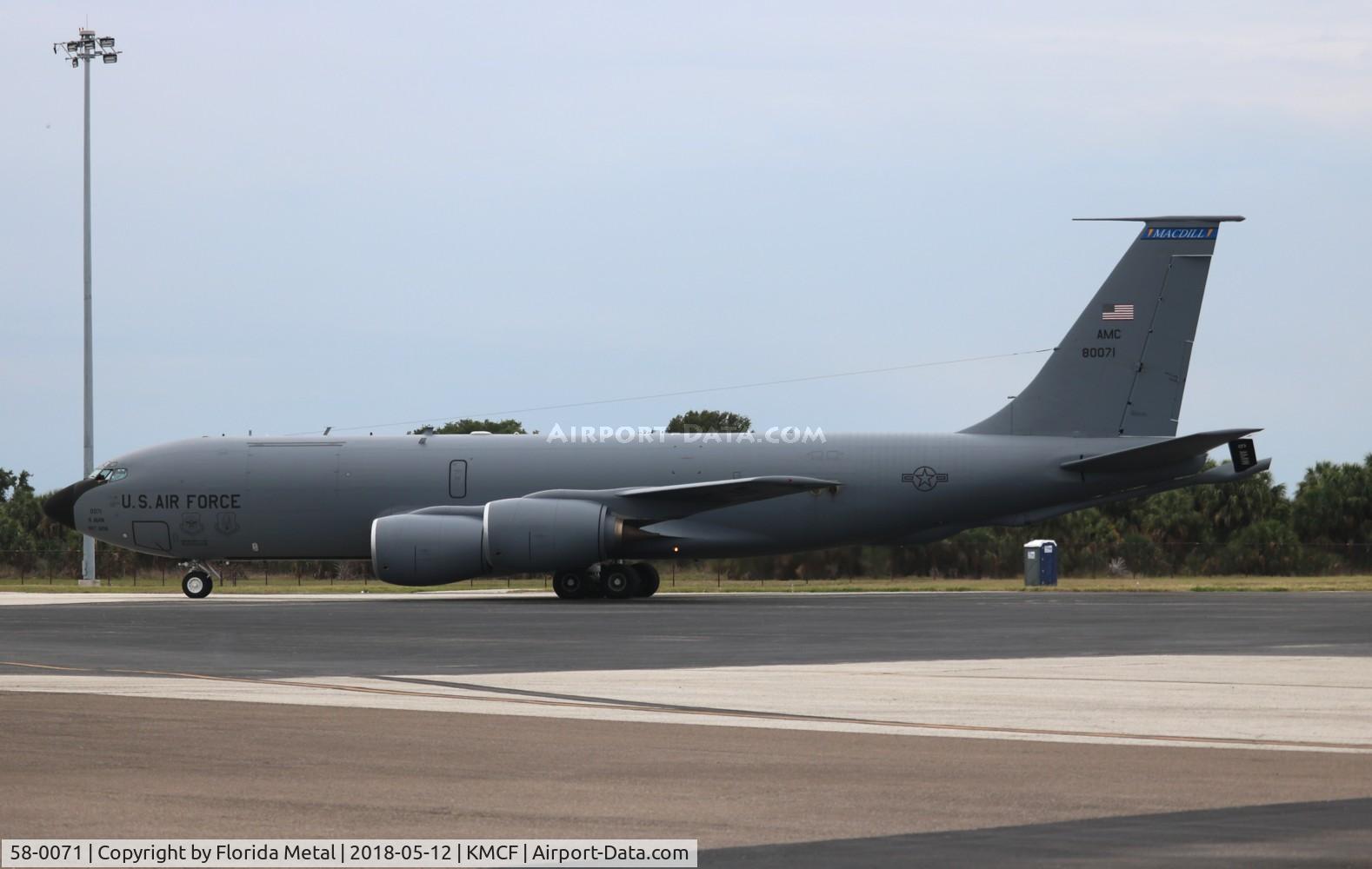 58-0071, 1958 Boeing KC-135T Stratotanker C/N 17816, KC-135T Macdill Airfest 2018