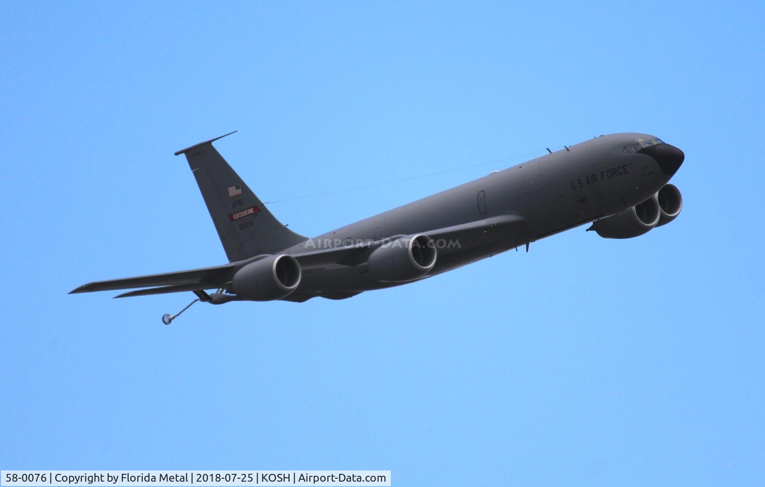 58-0076, 1958 Boeing KC-135R Stratotanker C/N 17821, KC-135R