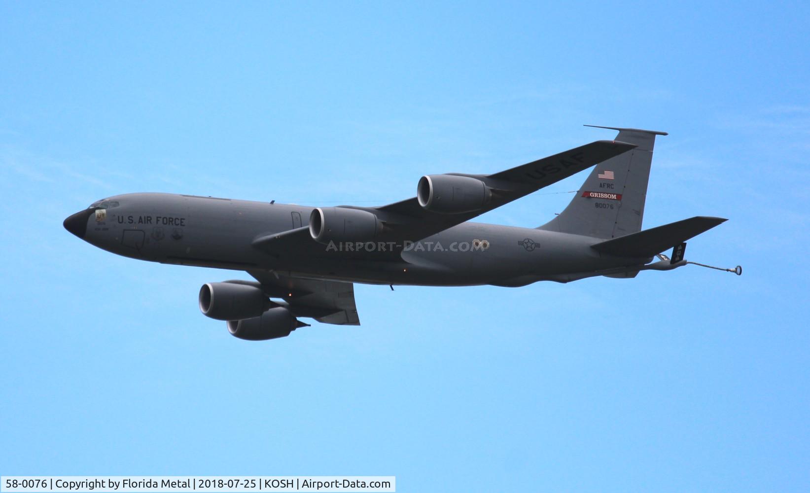 58-0076, 1958 Boeing KC-135R Stratotanker C/N 17821, KC-135R