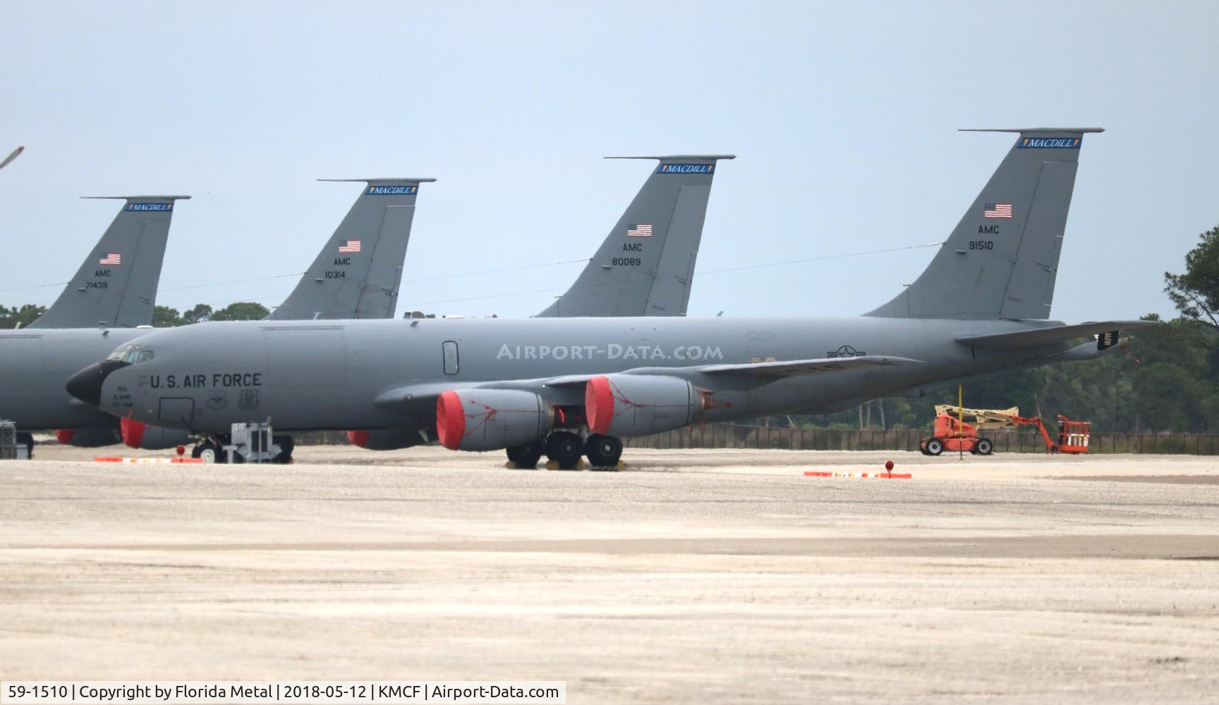 59-1510, 1959 Boeing KC-135T Stratotanker C/N 17998, KC-135R MacDill Airfest 2018