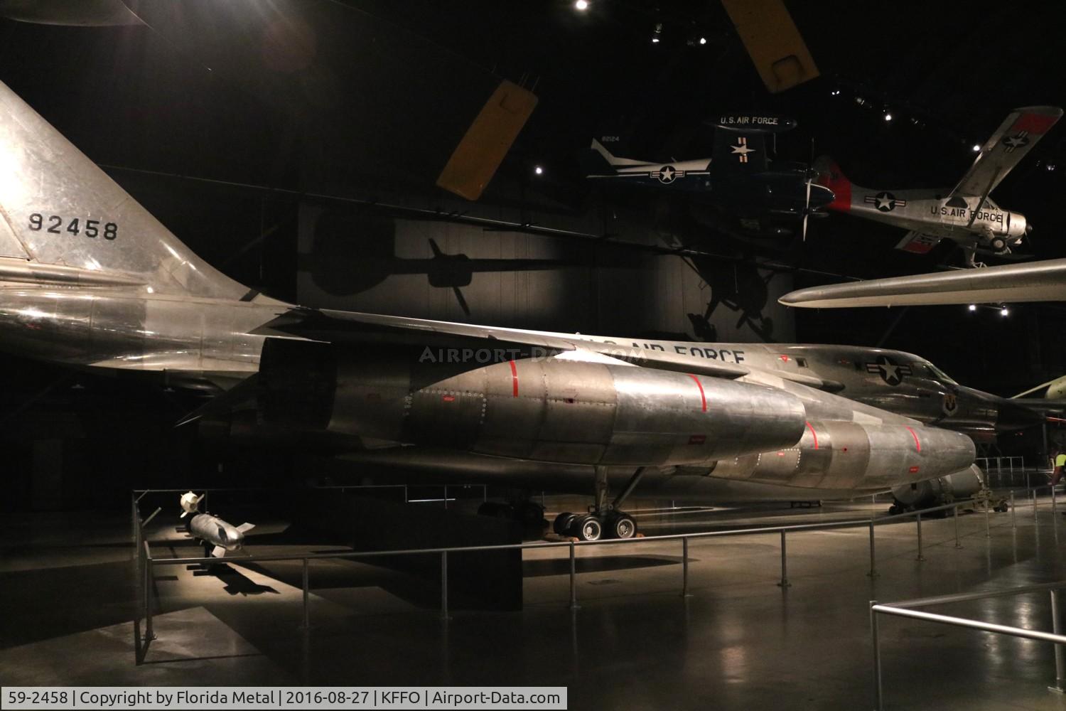 59-2458, 1959 Convair B-58A Hustler C/N 61, B-58A