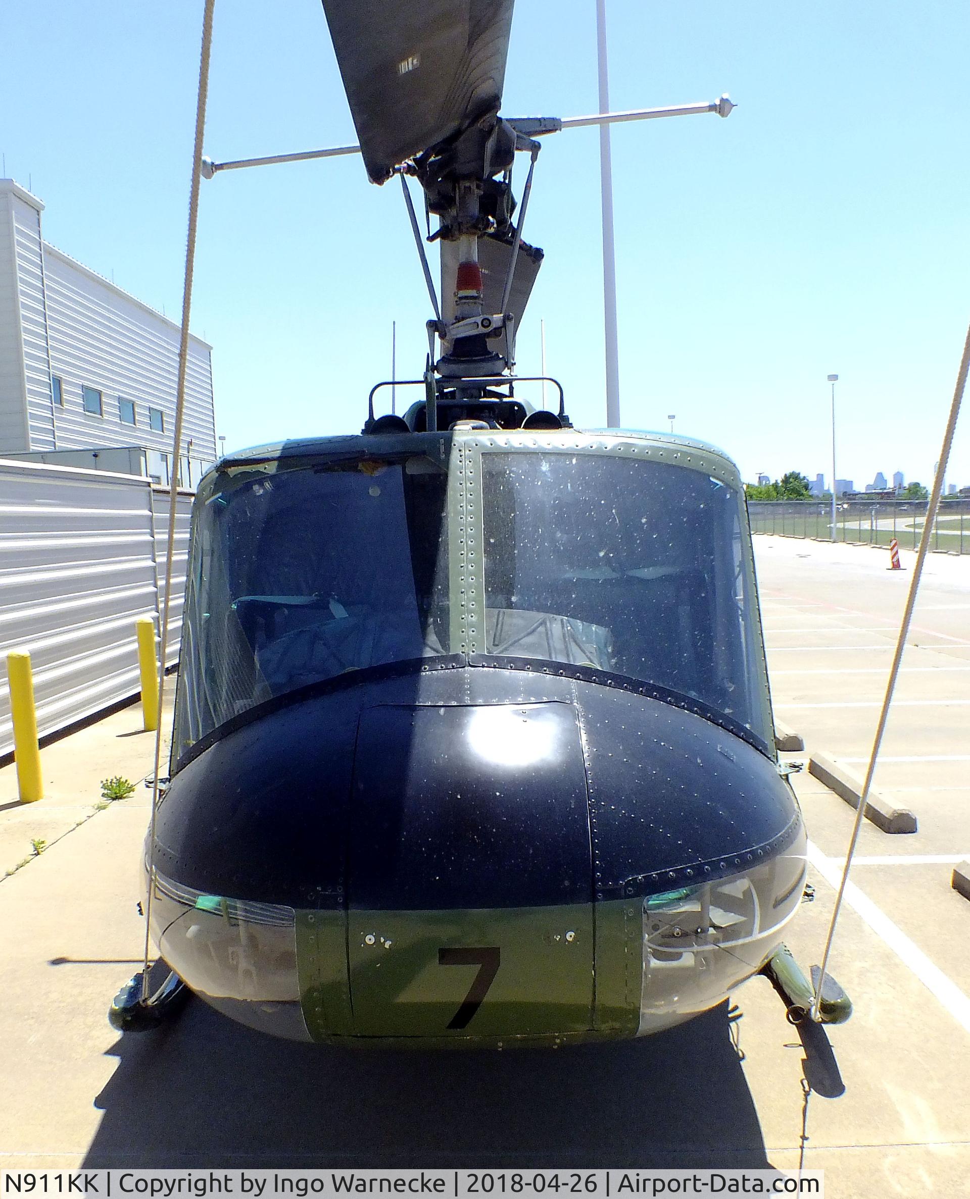 N911KK, 1966 Bell UH-1E Iroquois C/N 153762/6128, Bell UH-1E Iroquois at the Frontiers of Flight Museum, Dallas TX