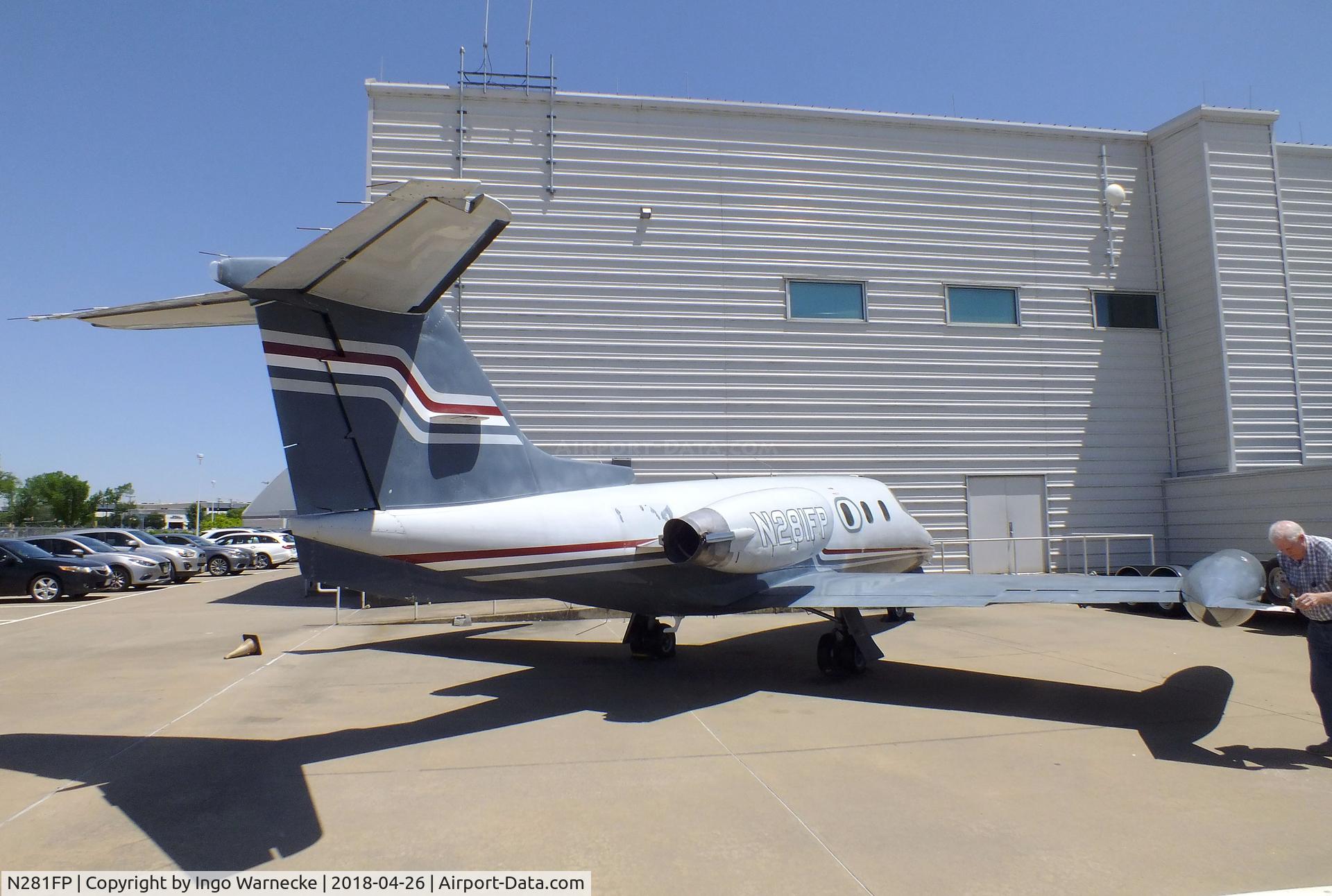 N281FP, 1973 Learjet 24D C/N 281, Learjet 24D at the Frontiers of Flight Museum, Dallas TX
