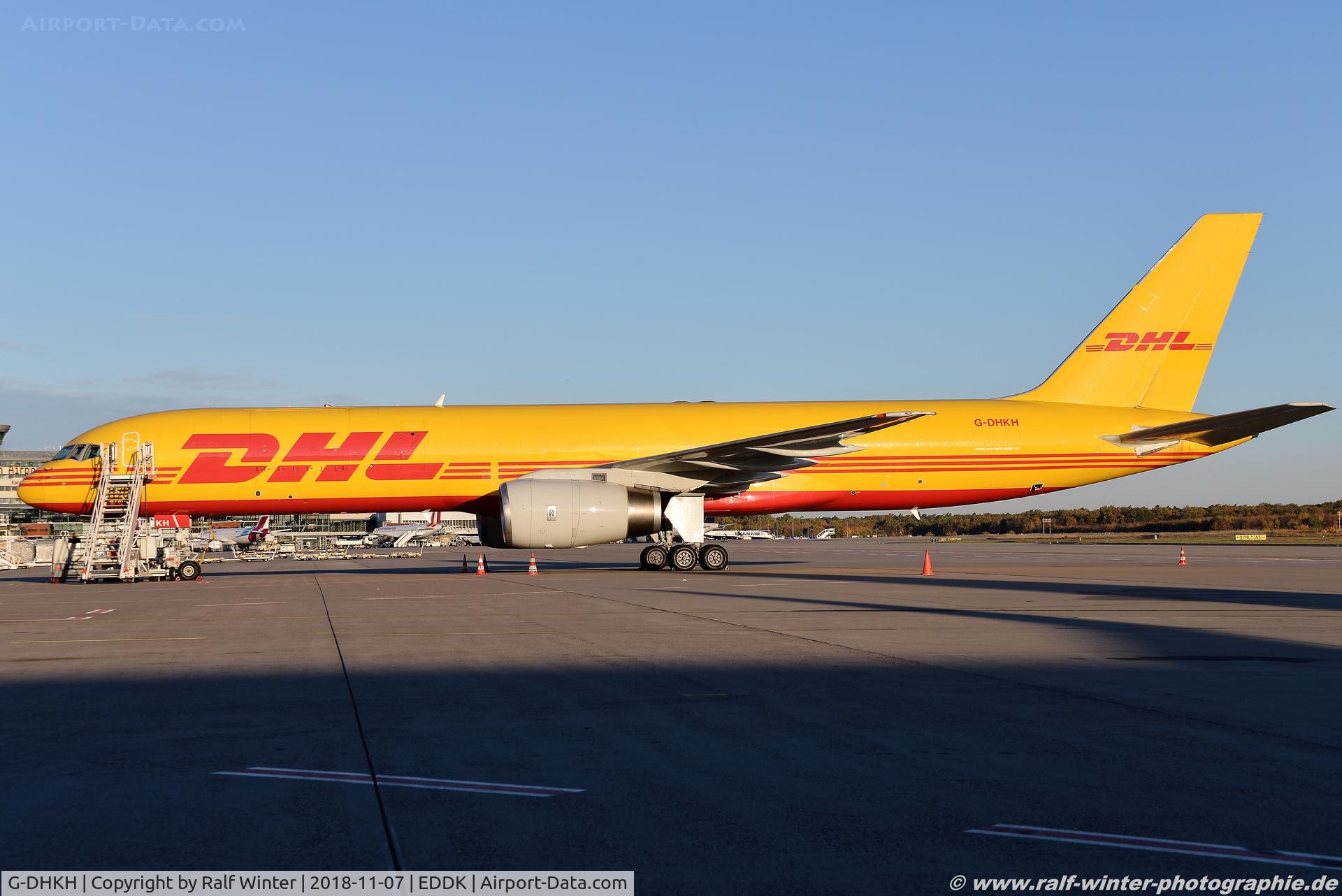 G-DHKH, 1995 Boeing 757-28A C/N 26275, Boeing 757-28APCF - D0 DHK DHL Air - 26275 - G-DHKH - 07.11.2018 - CGN