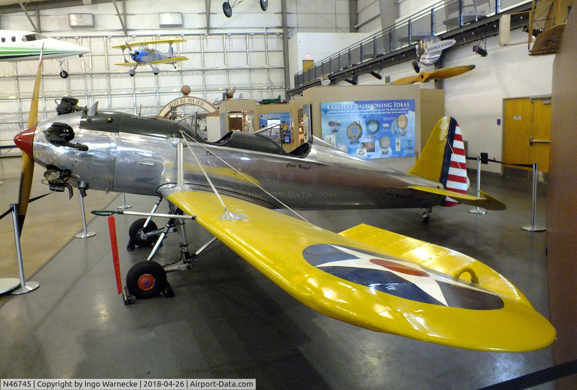 N46745, 1942 Ryan Aeronautical ST3KR C/N 2131, Ryan ST3KR (PT-22 Recruit) at the Frontiers of Flight Museum, Dallas TX