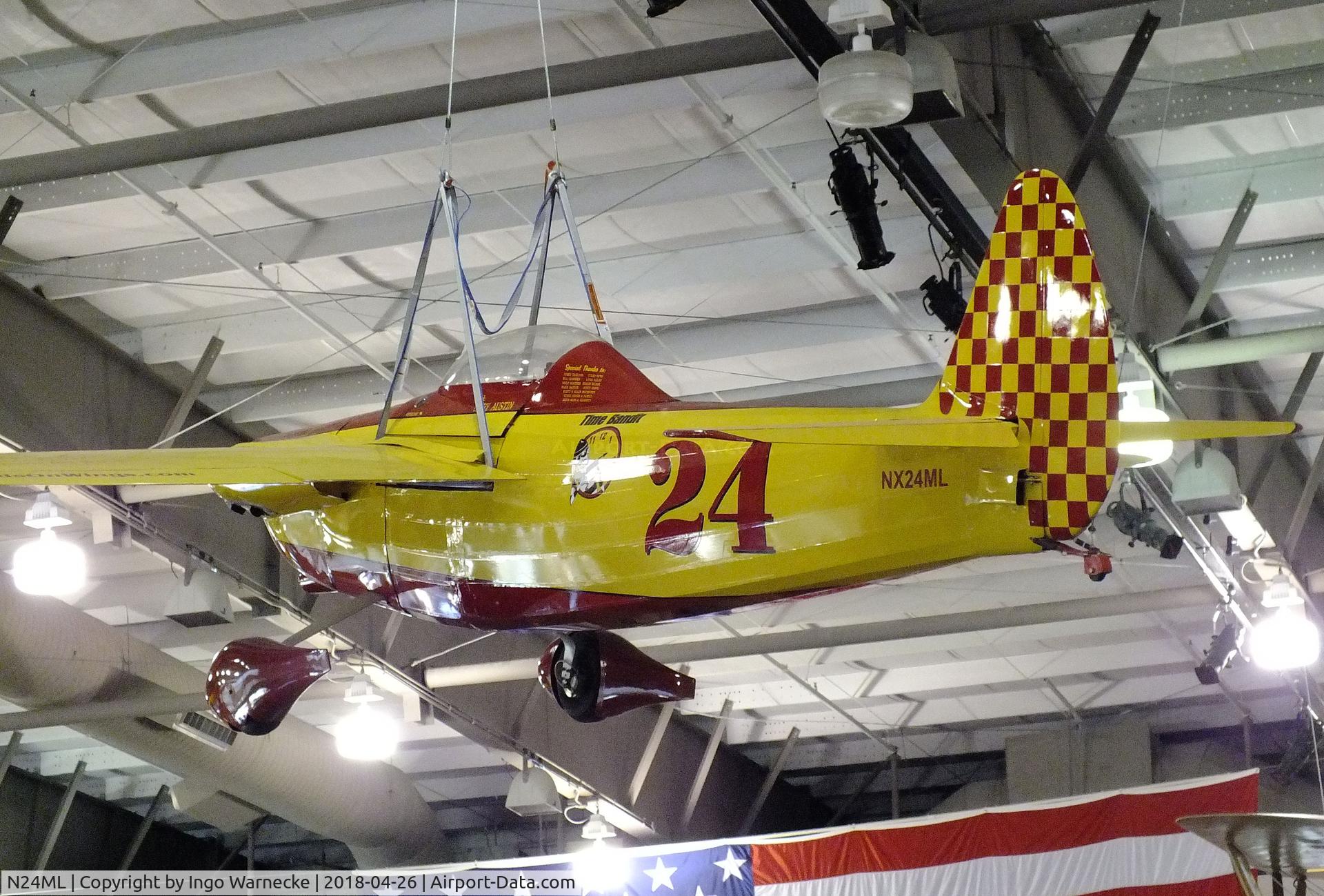 N24ML, 1972 Lyeth SHOESTRING K-10 C/N 27, Lyeth Shoestring K-10 at the Frontiers of Flight Museum, Dallas TX