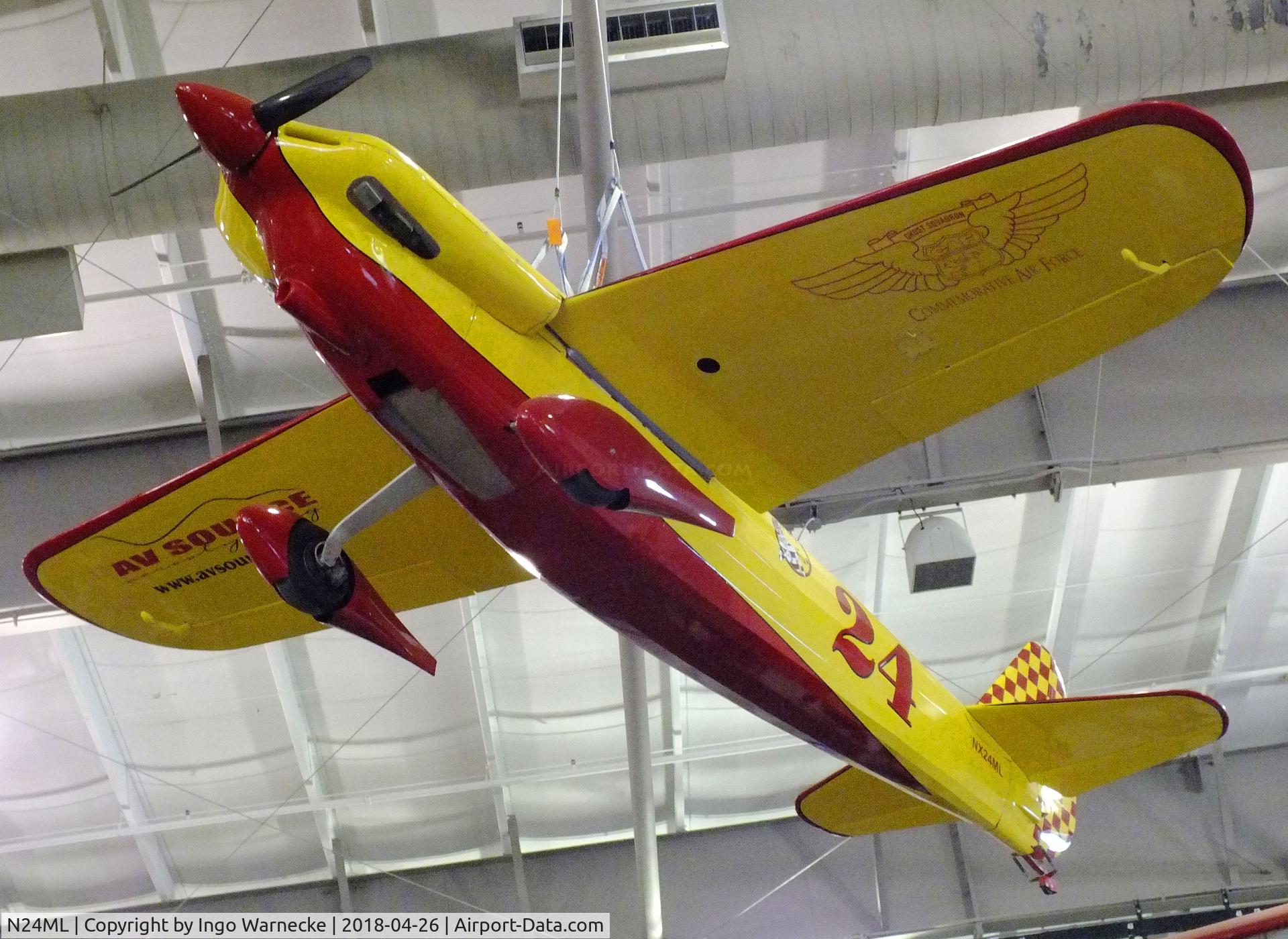 N24ML, 1972 Lyeth SHOESTRING K-10 C/N 27, Lyeth Shoestring K-10 at the Frontiers of Flight Museum, Dallas TX