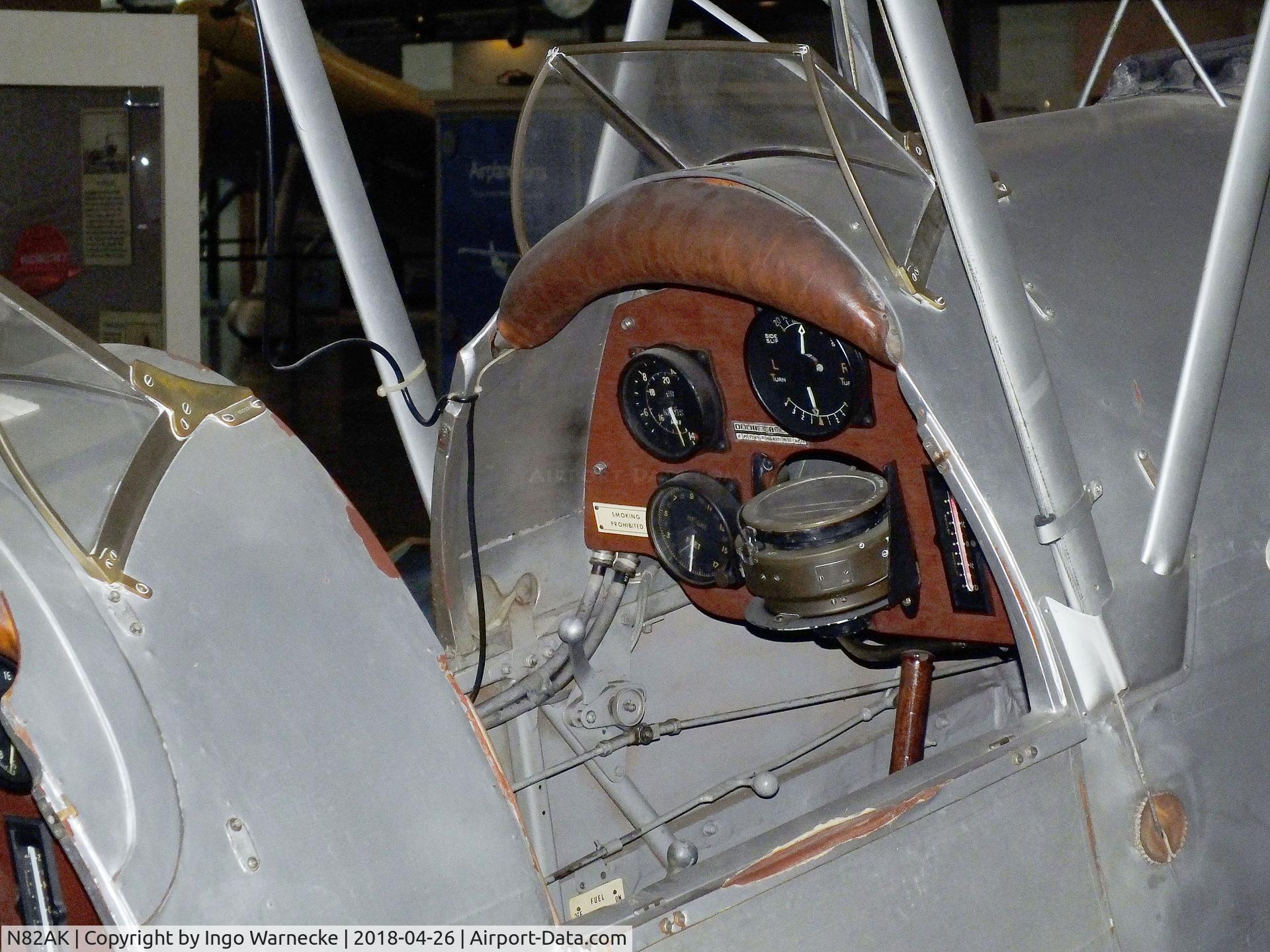N82AK, 1940 De Havilland DH-82A Tiger Moth II Tiger Moth II C/N 85605, De Havilland D.H.82A Tiger Moth at the Frontiers of Flight Museum, Dallas TX  #c