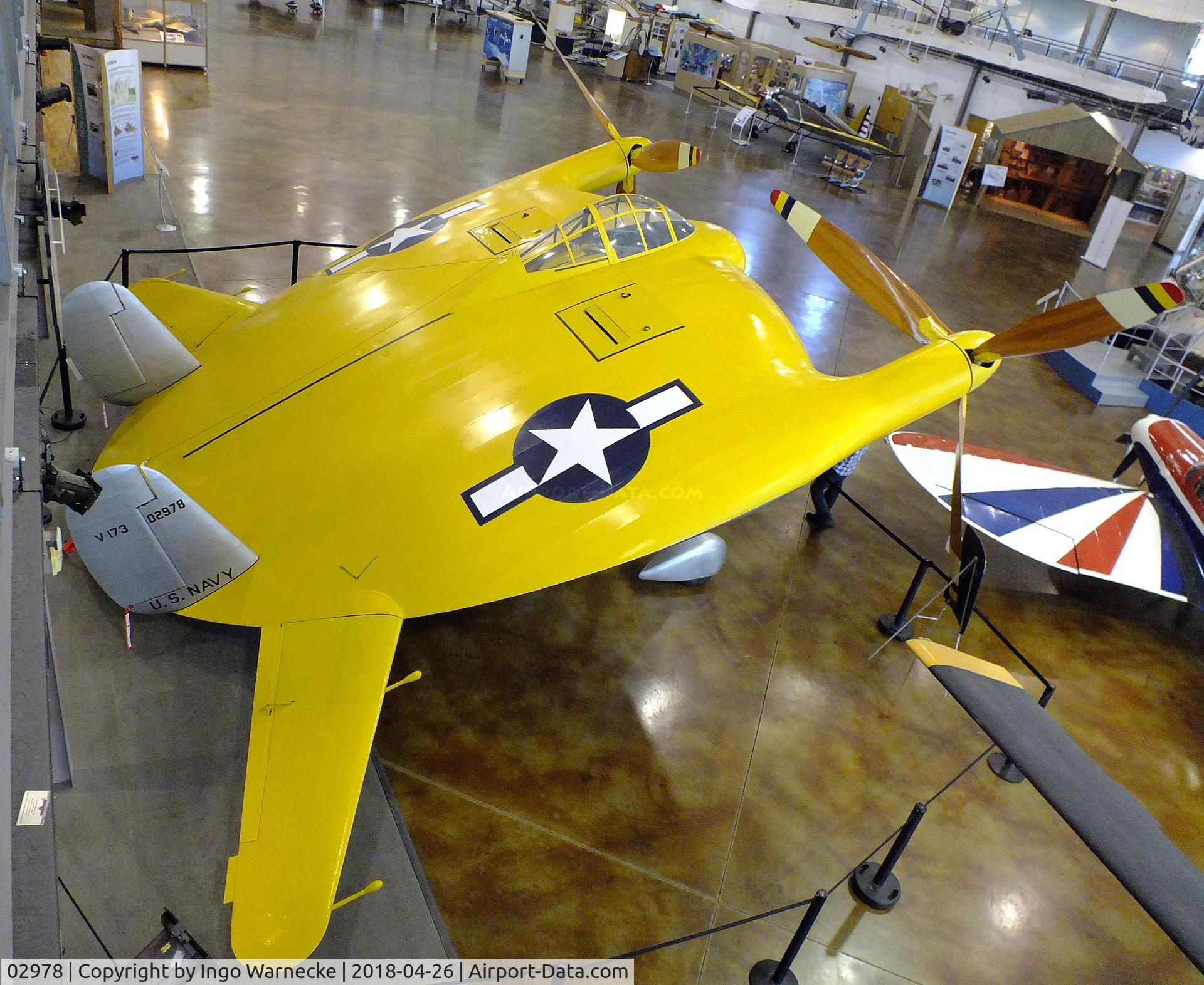 02978, 1942 Vought V-173 C/N 1, Vought V-173 