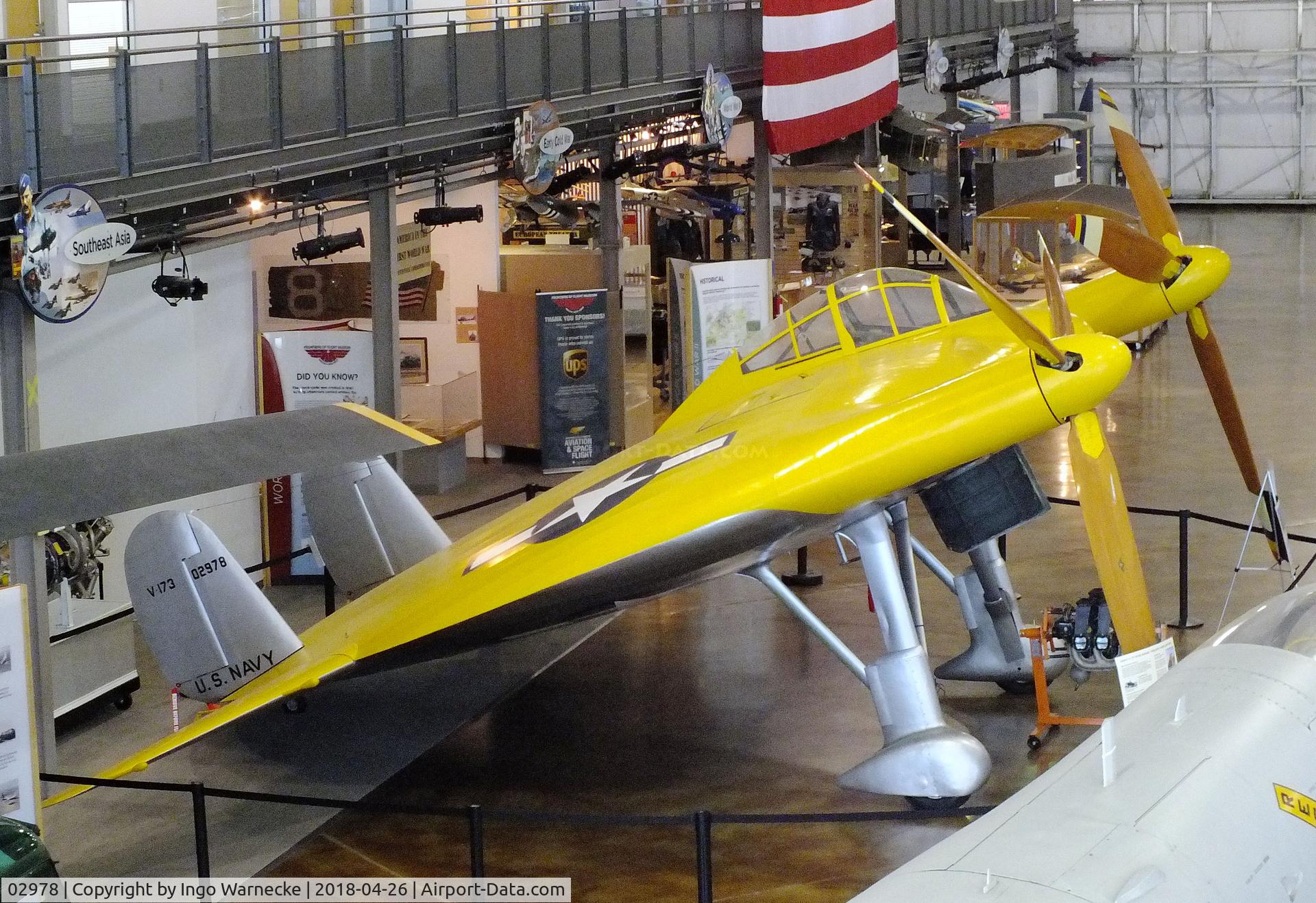 02978, 1942 Vought V-173 C/N 1, Vought V-173 