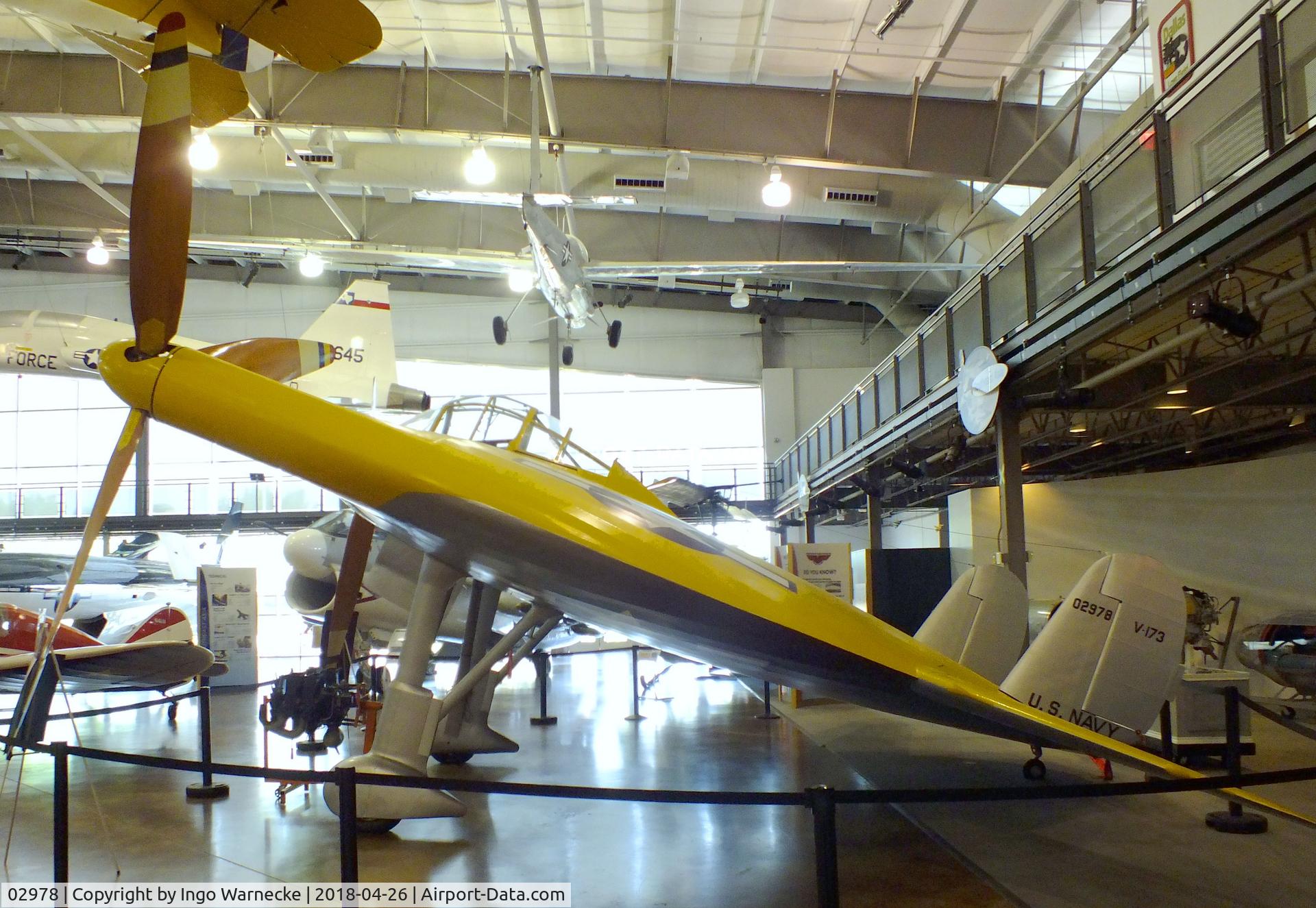 02978, 1942 Vought V-173 C/N 1, Vought V-173 