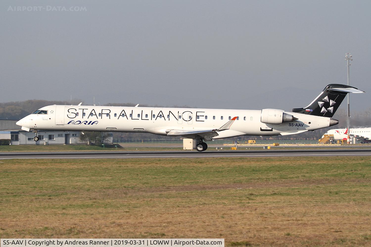 S5-AAV, 2012 Bombardier CRJ-900LR (CL-600-2D24) C/N 15284, Adria Airways CRJ-900