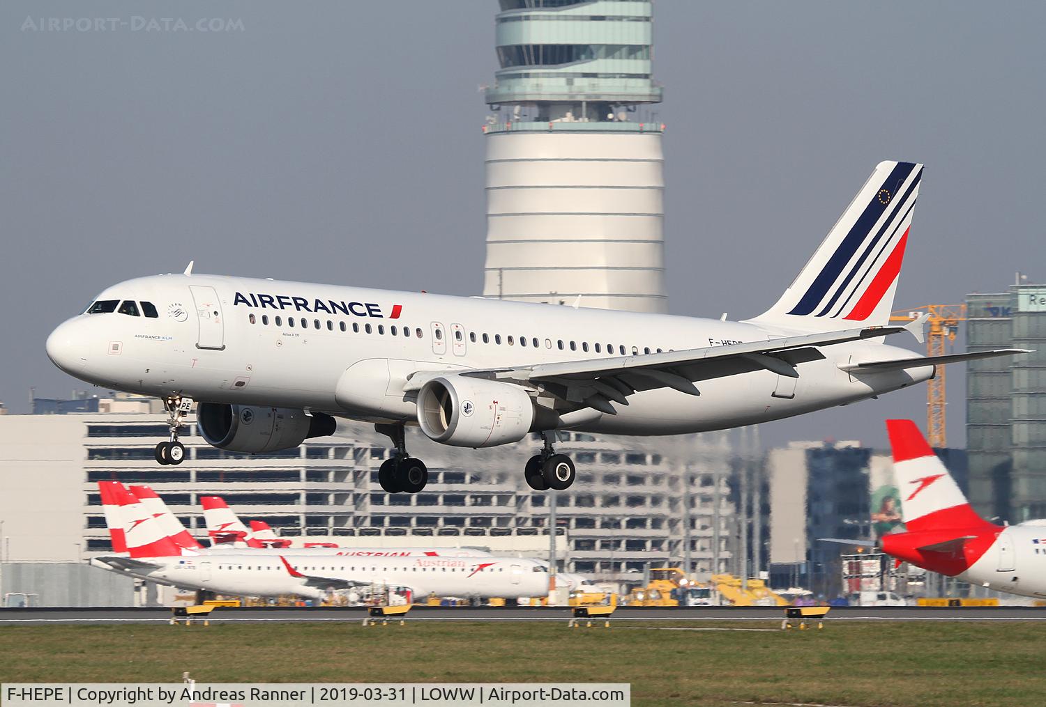 F-HEPE, 2010 Airbus A320-214 C/N 4298, Air France A320