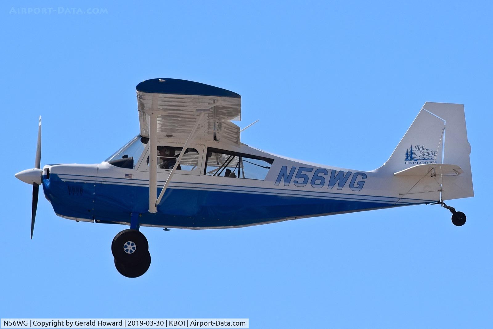 N56WG, 2018 American Champion 7GCBC C/N 1474-2018, Landing RWY 10R.
