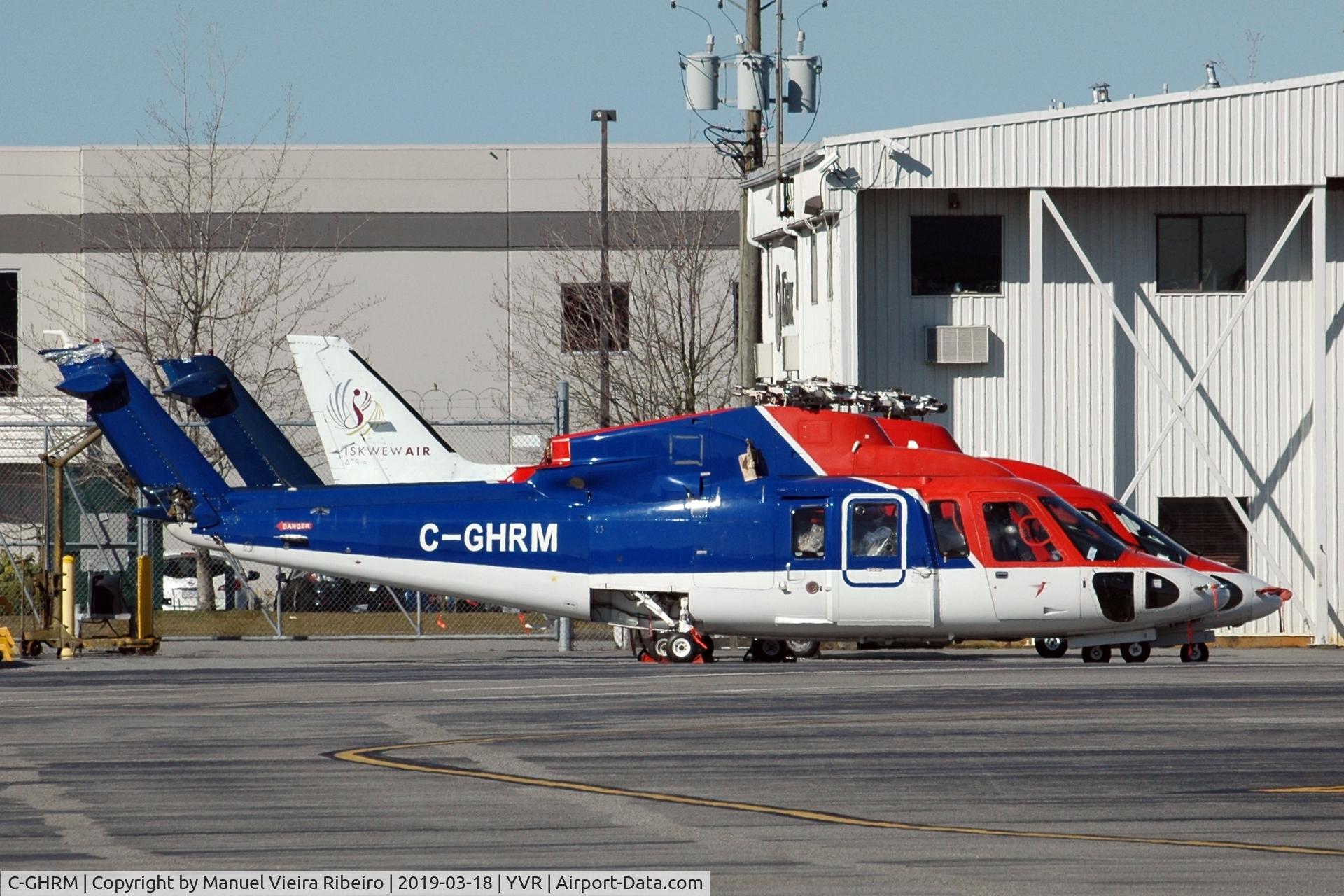 C-GHRM, 2004 Sikorsky S-76C C/N 760572, YVR South