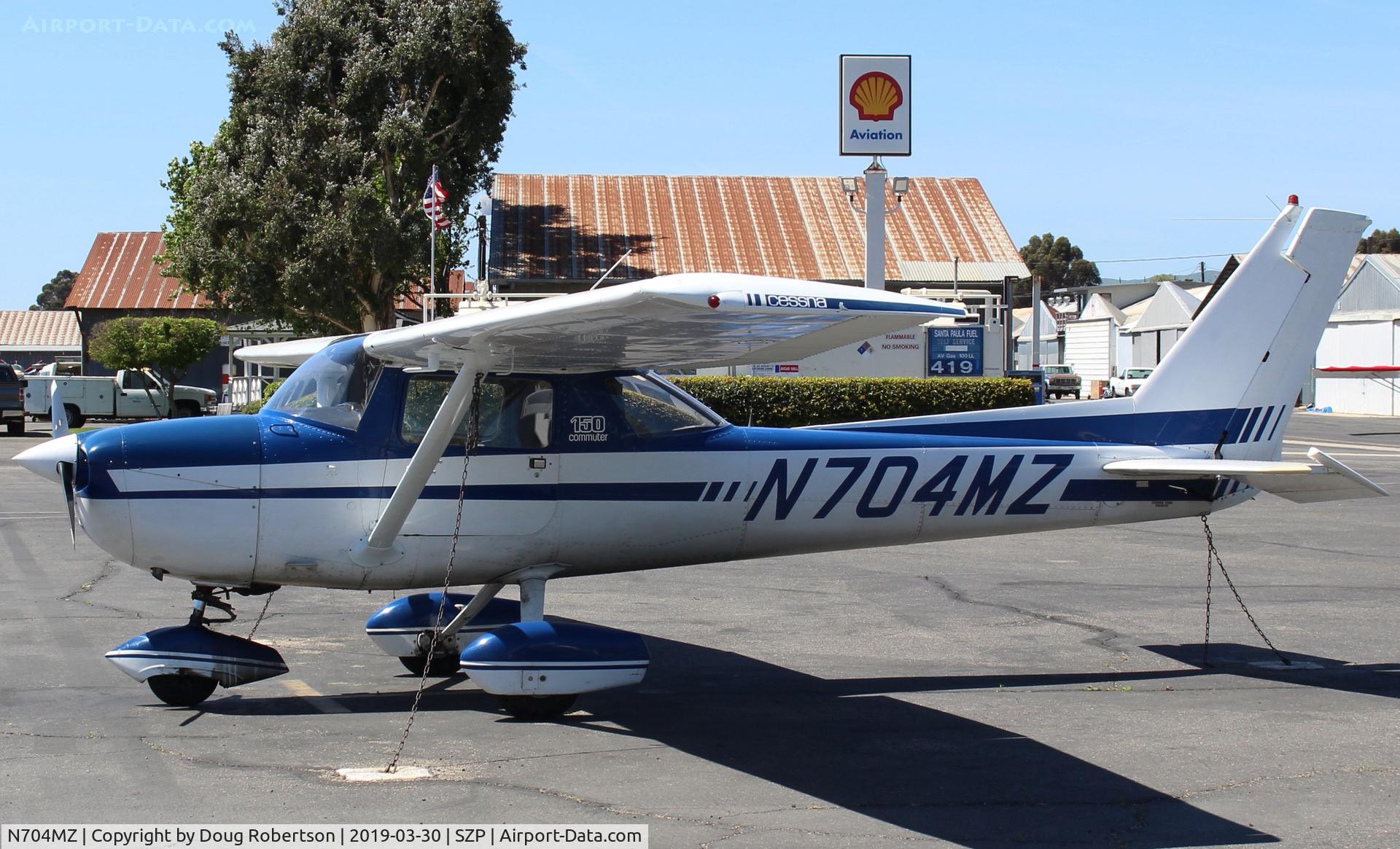 N704MZ, 1976 Cessna 150M C/N 15078732, 1976 Cessna 150M, Continental O-200 100 Hp