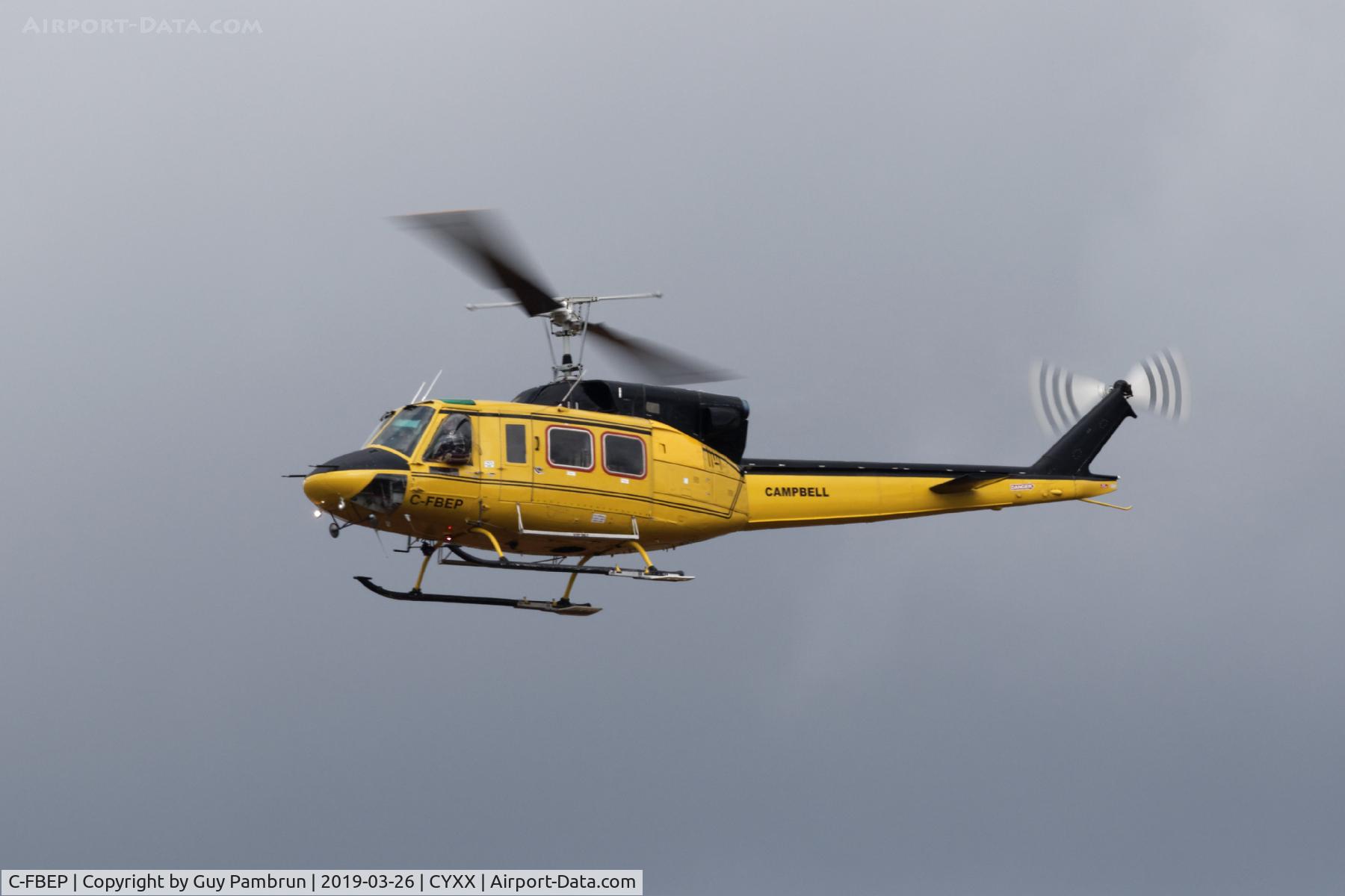 C-FBEP, 1975 Bell 212 C/N 30746, Landing