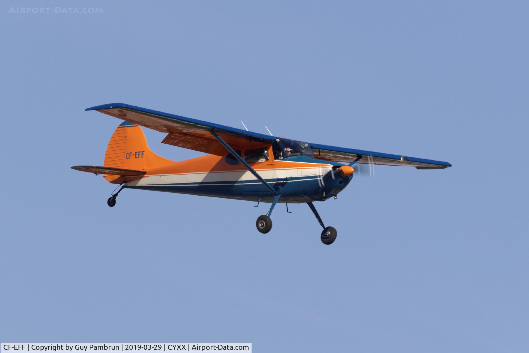 CF-EFF, 1954 Cessna 170B C/N 26452, Landing
