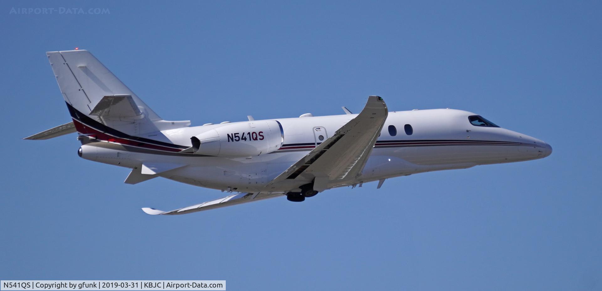 N541QS, 2017 Cessna 680A Citation Latitude C/N 680A-0084, at KBJC