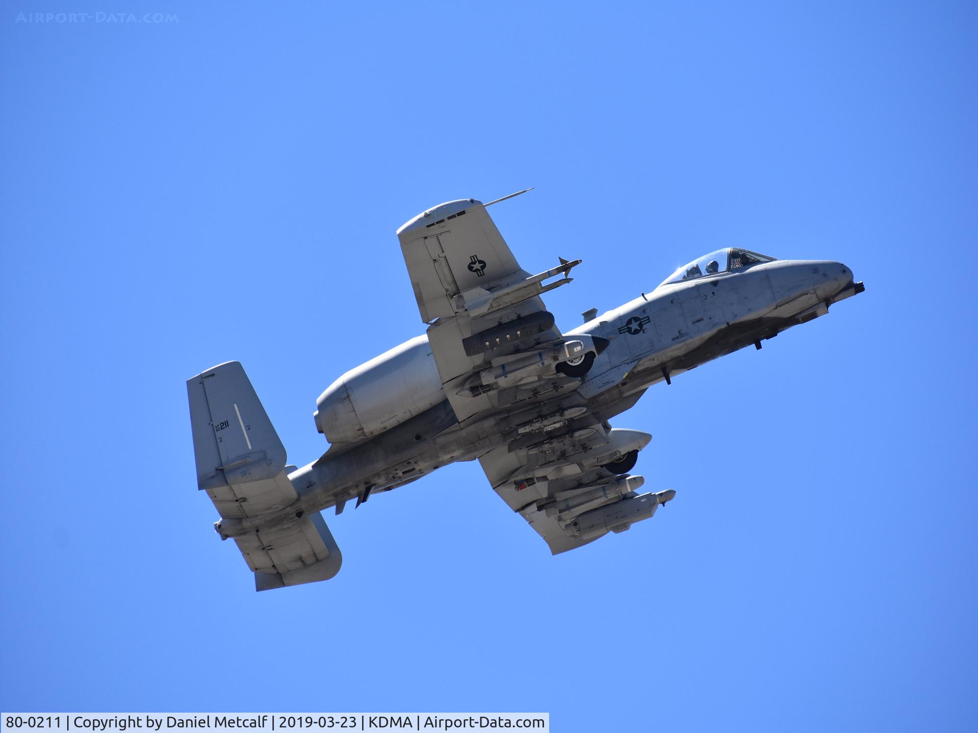 80-0211, 1980 Fairchild Republic A-10C Thunderbolt II C/N A10-0561, Seen at the Thunder & Lightning Over Arizona Air Show