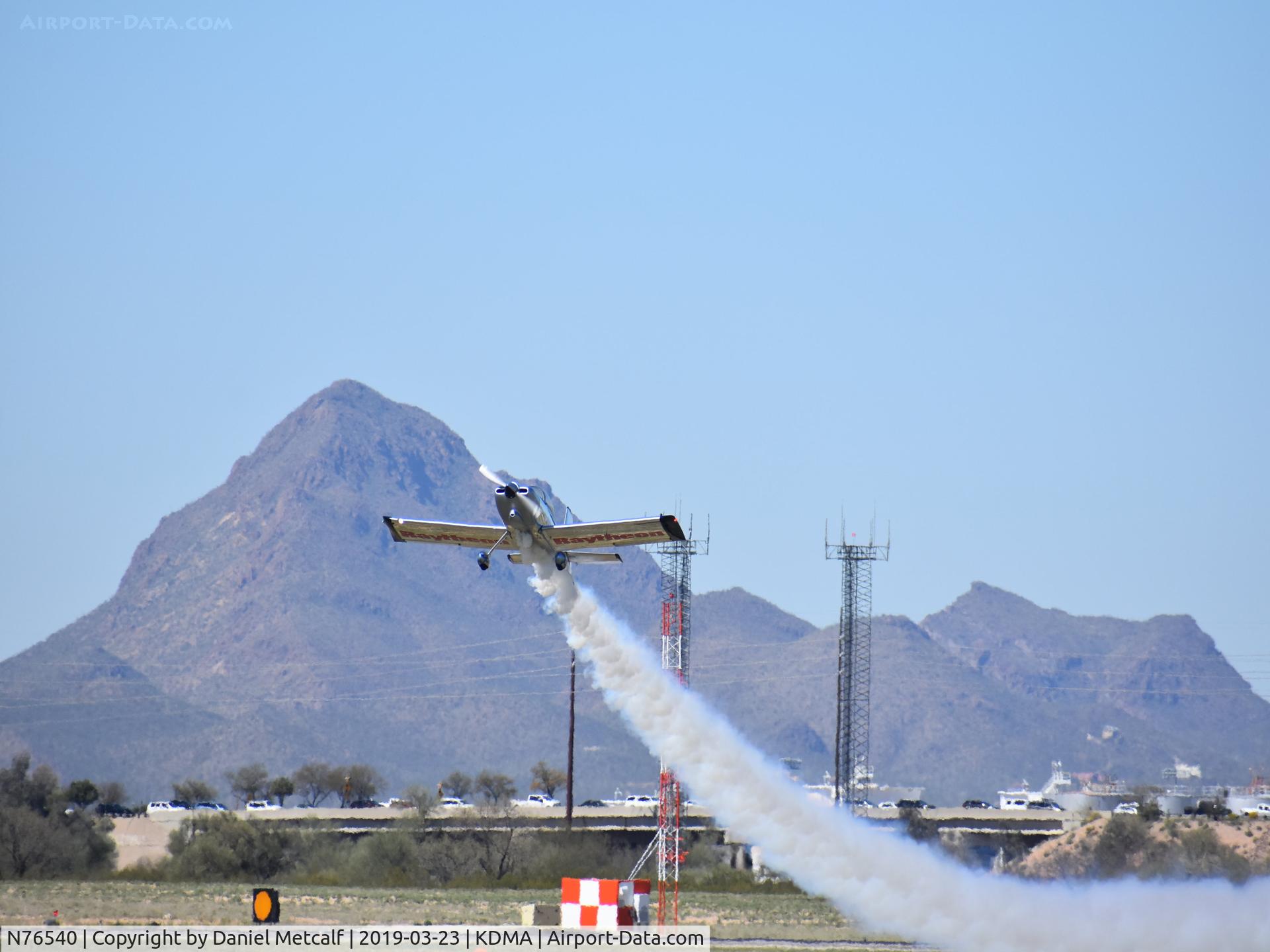 N76540, Vans RV-8 C/N 80733, Seen at the Thunder & Lightning Over Arizona Air Show