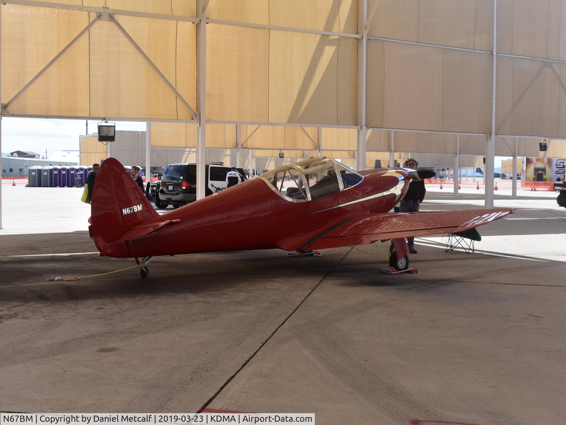 N67BM, 1946 Globe GC-1B Swift C/N 1251, Seen at the Thunder & Lightning Over Arizona Air Show