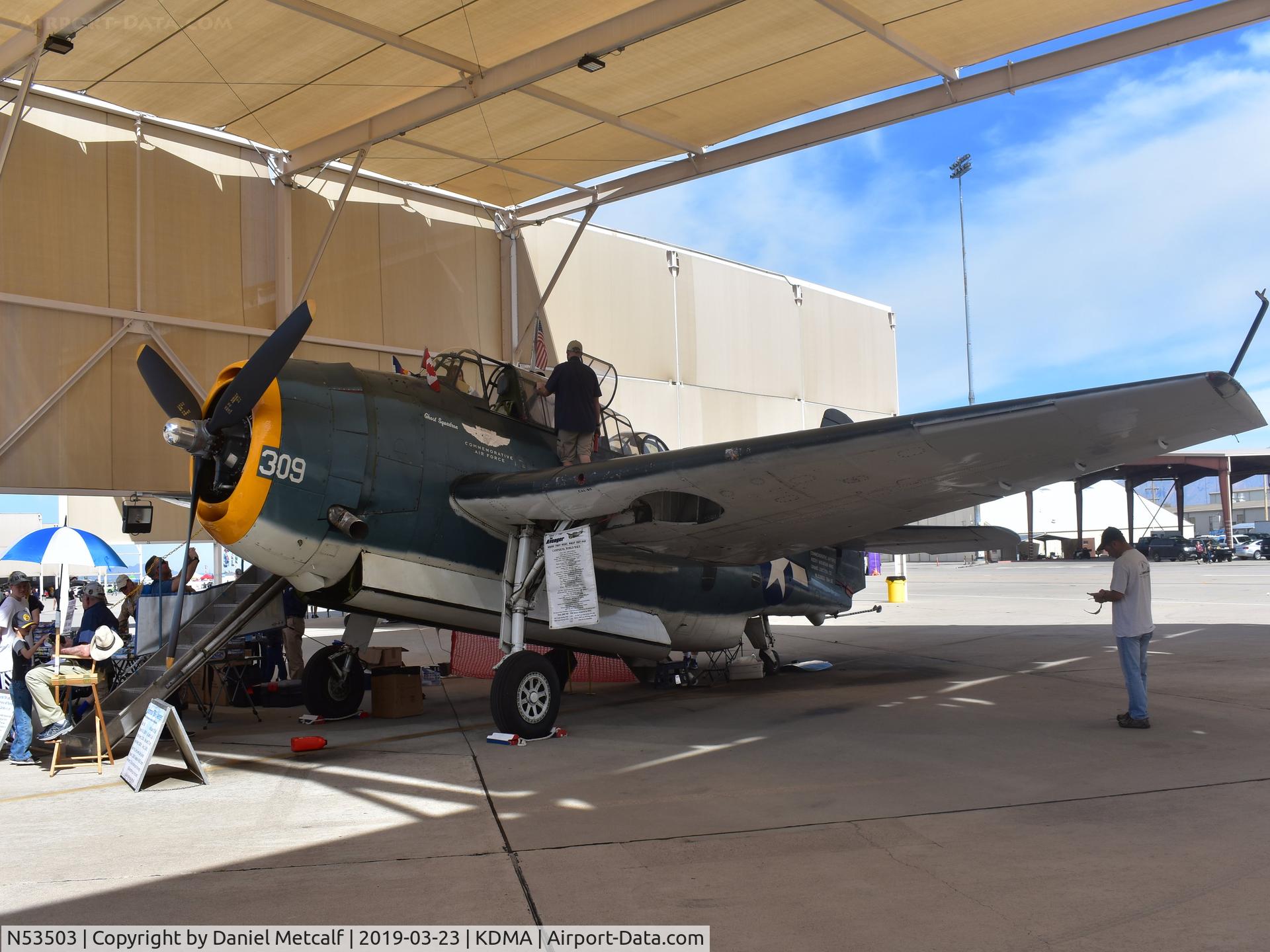 N53503, 1945 Grumman TBM-3E Avenger C/N 53503, Seen at the Thunder & Lightning Over Arizona Air Show