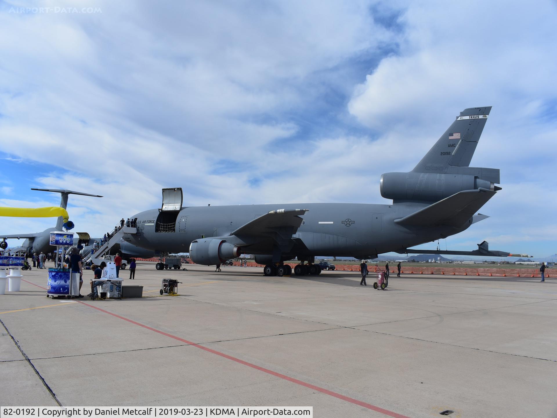 82-0192, 1983 McDonnell Douglas KC-10A Extender C/N 48214, Seen at the Thunder & Lightning Over Arizona Air Show