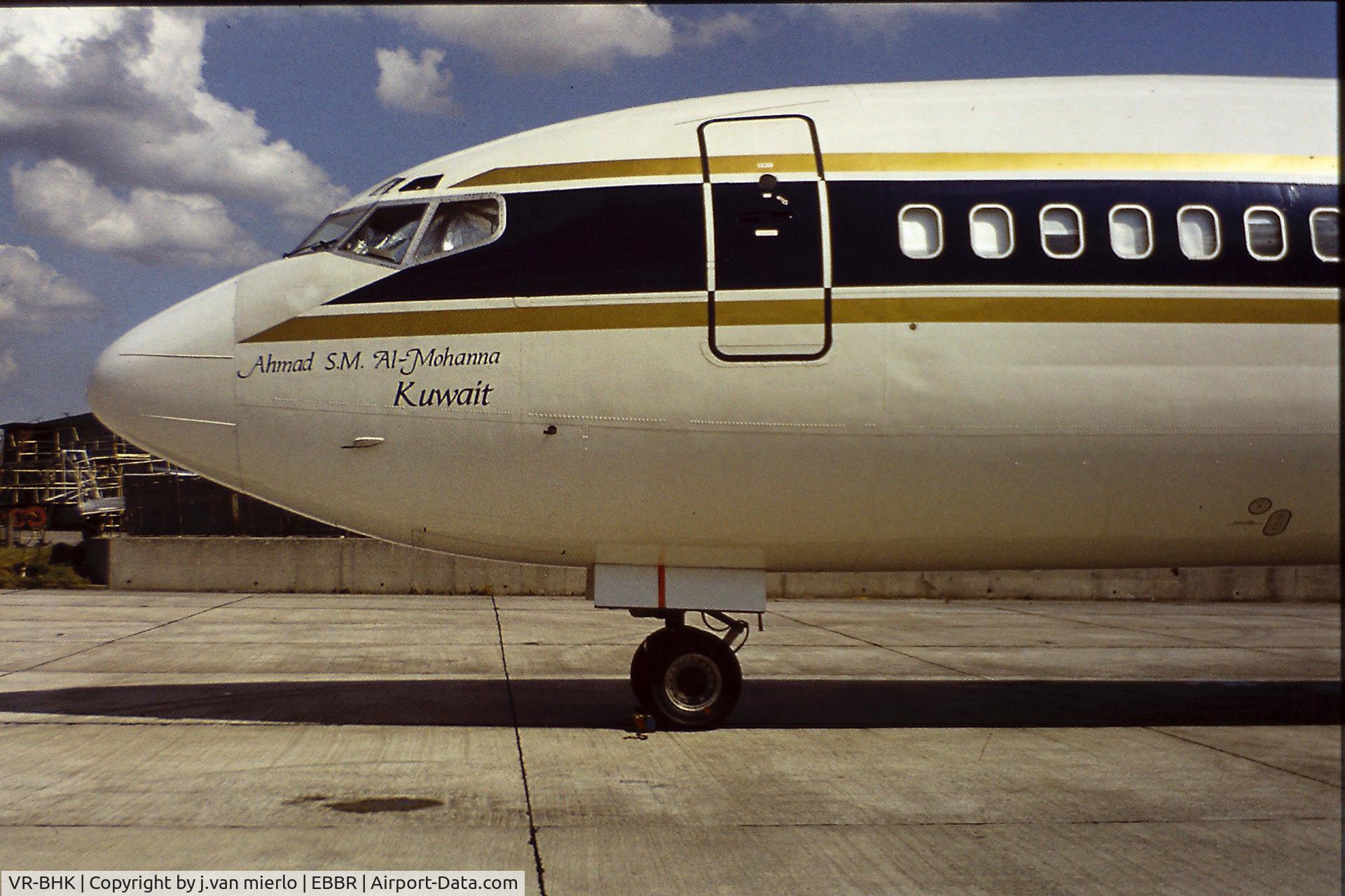 VR-BHK, 1965 Boeing 727-030 C/N 18933, Brussels G.A.T.