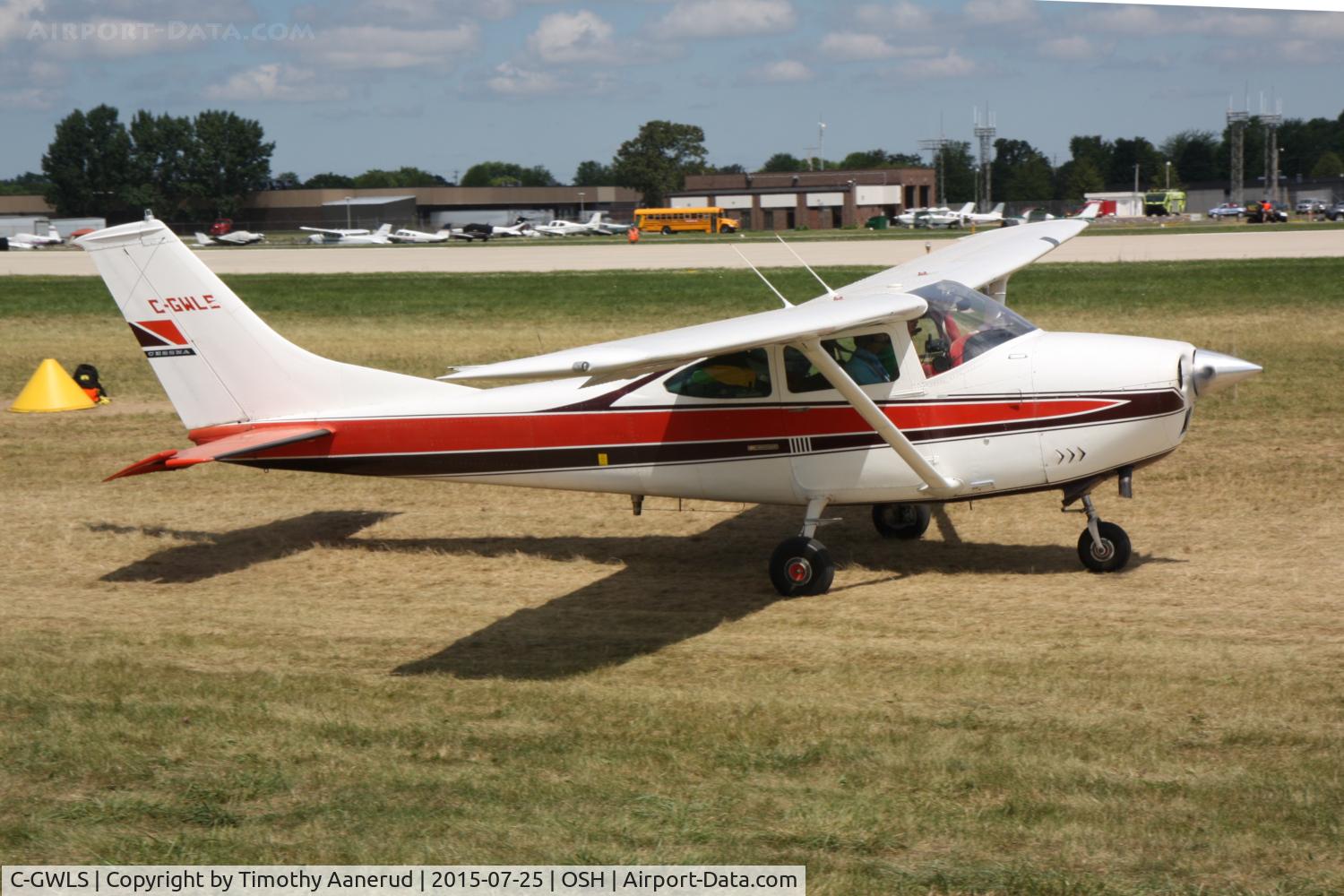 C-GWLS, 1967 Cessna 182K Skylane C/N 18258010, 1967 Cessna 182K, c/n: 18258010.  the trailing 